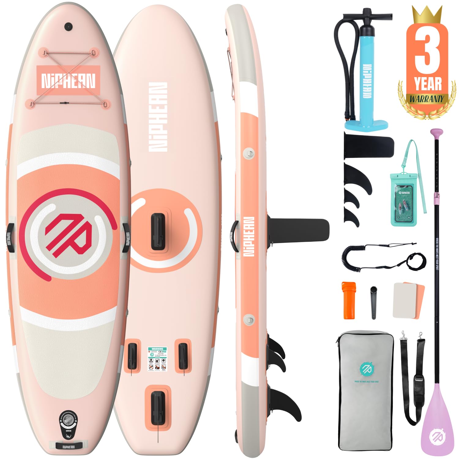 10' Ultra-Light Inflatable SUP Board Set