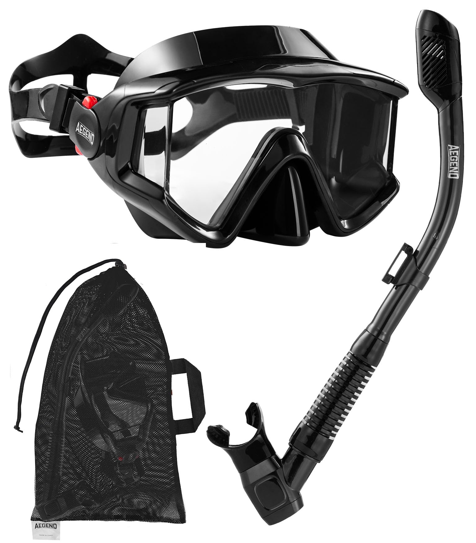 Snorkeling Set with Dry Top Mask
