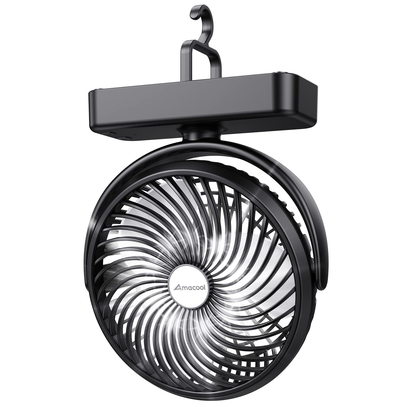 Rechargeable Camping Fan with Lantern