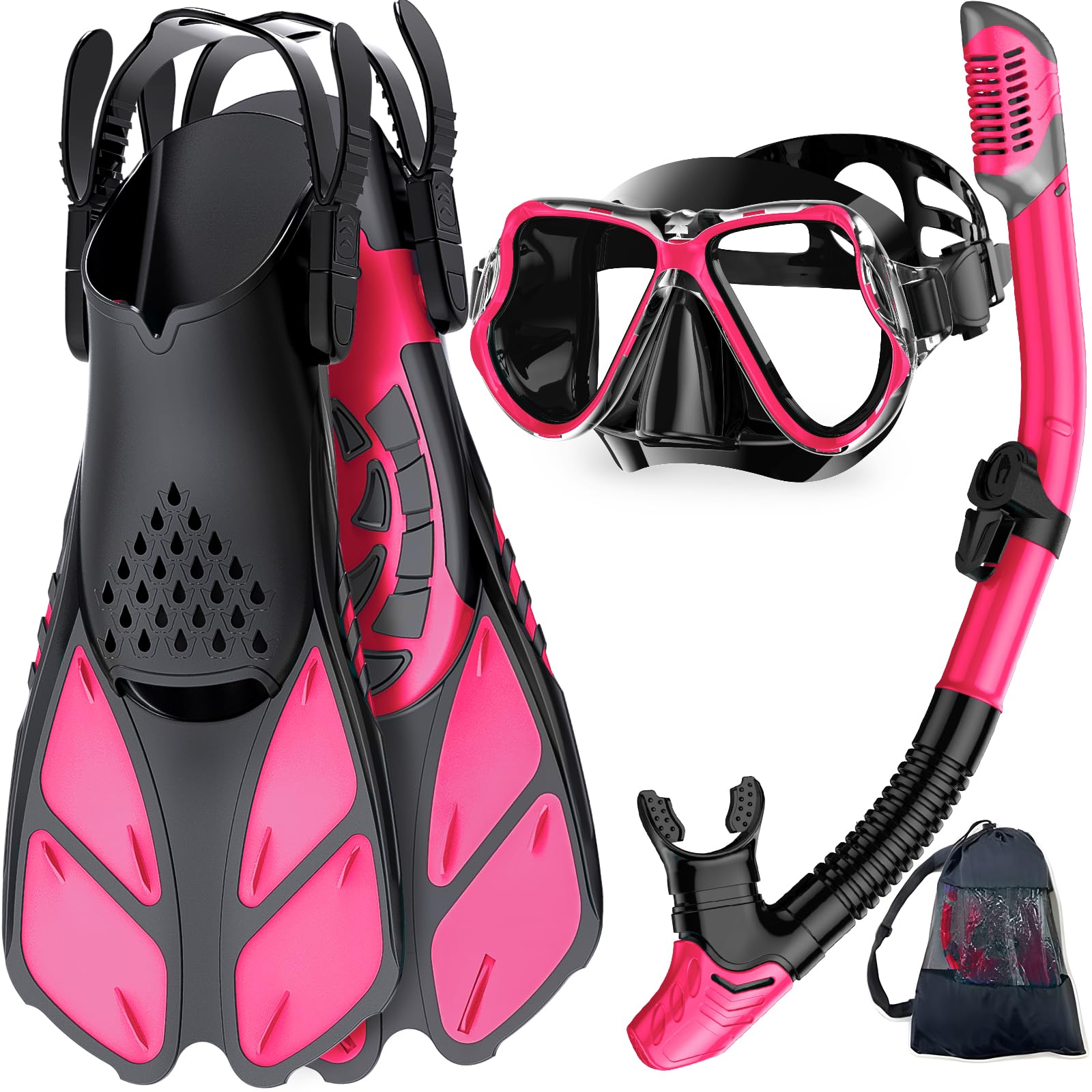 Snorkeling Set with Fins and Mask