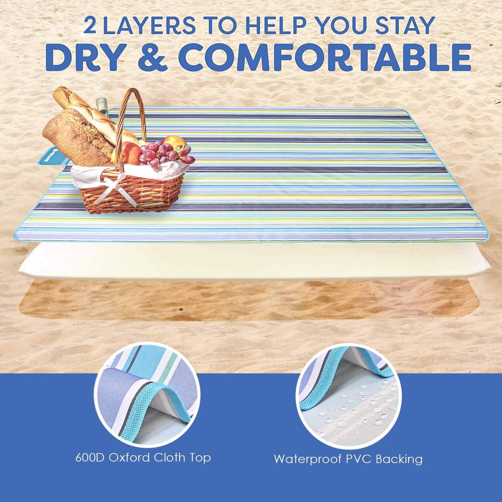 XL Sandproof Picnic Blanket