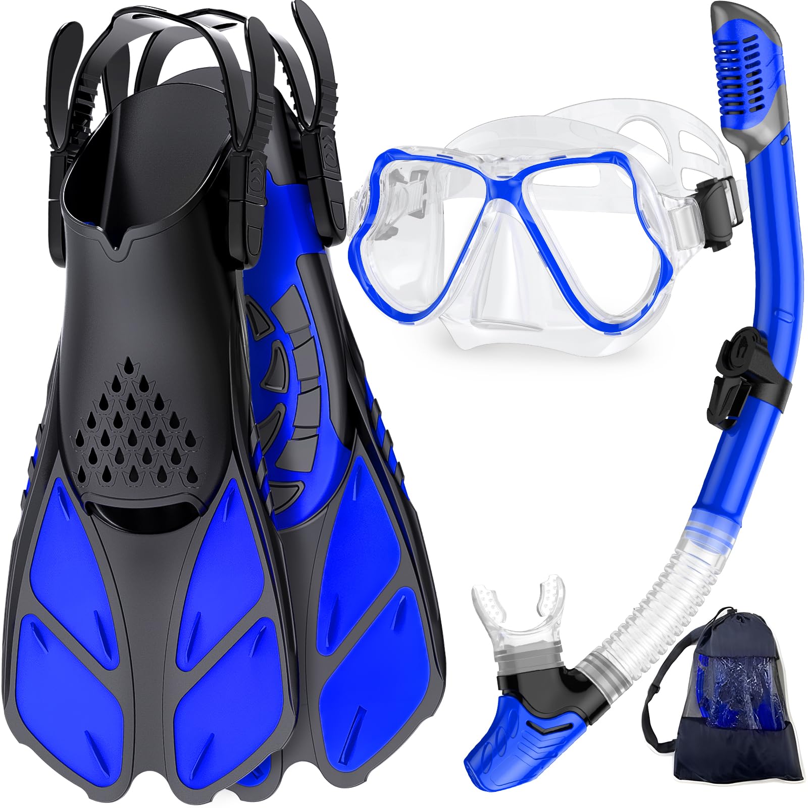 Snorkeling Set with Fins and Mask