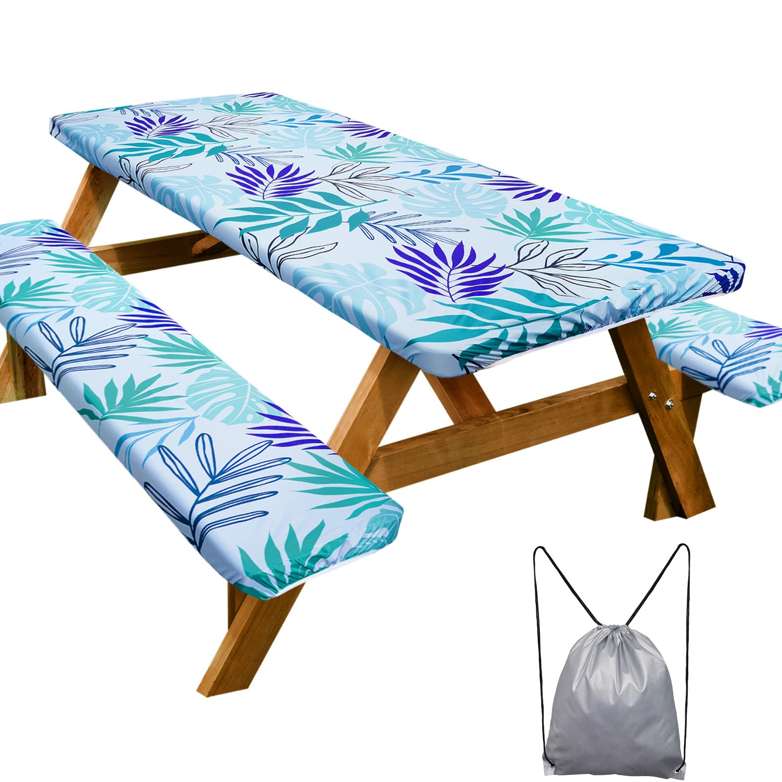 Waterproof Picnic Table Cover Set
