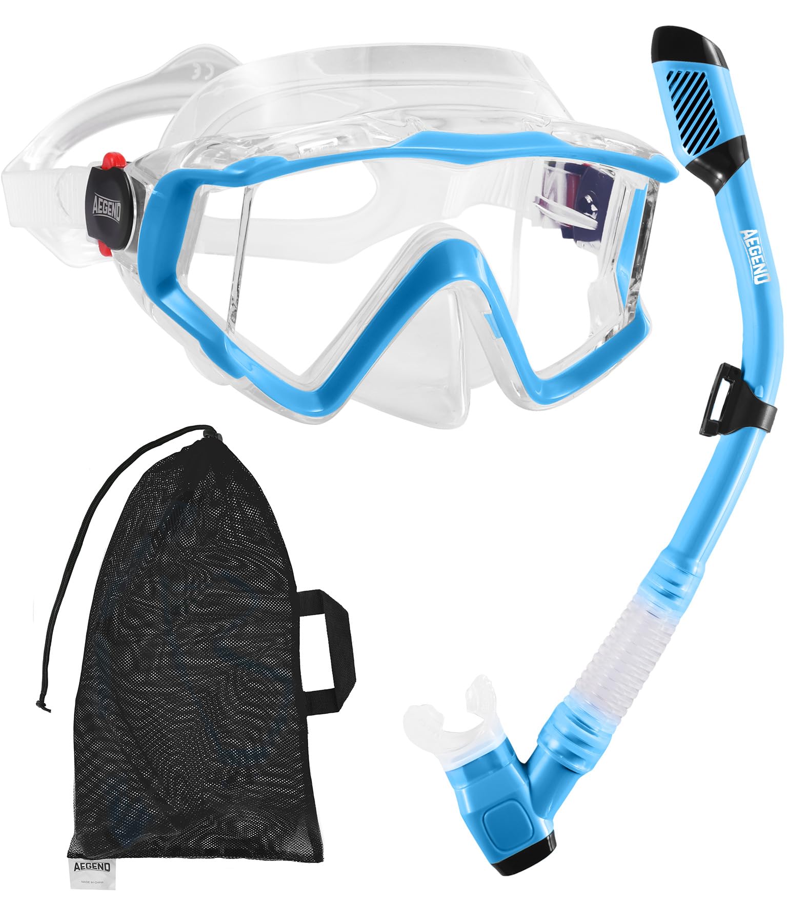 Snorkeling Set with Dry Top Mask