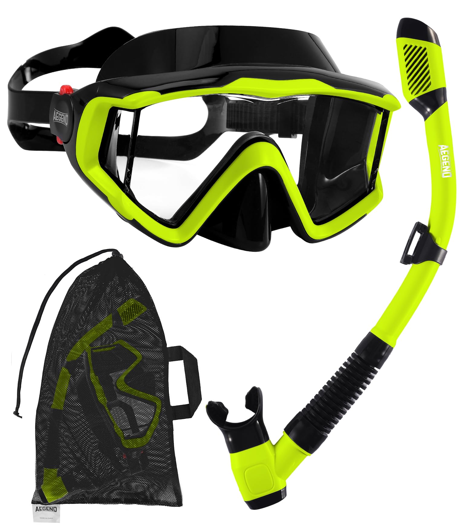 Snorkeling Set with Dry Top Mask