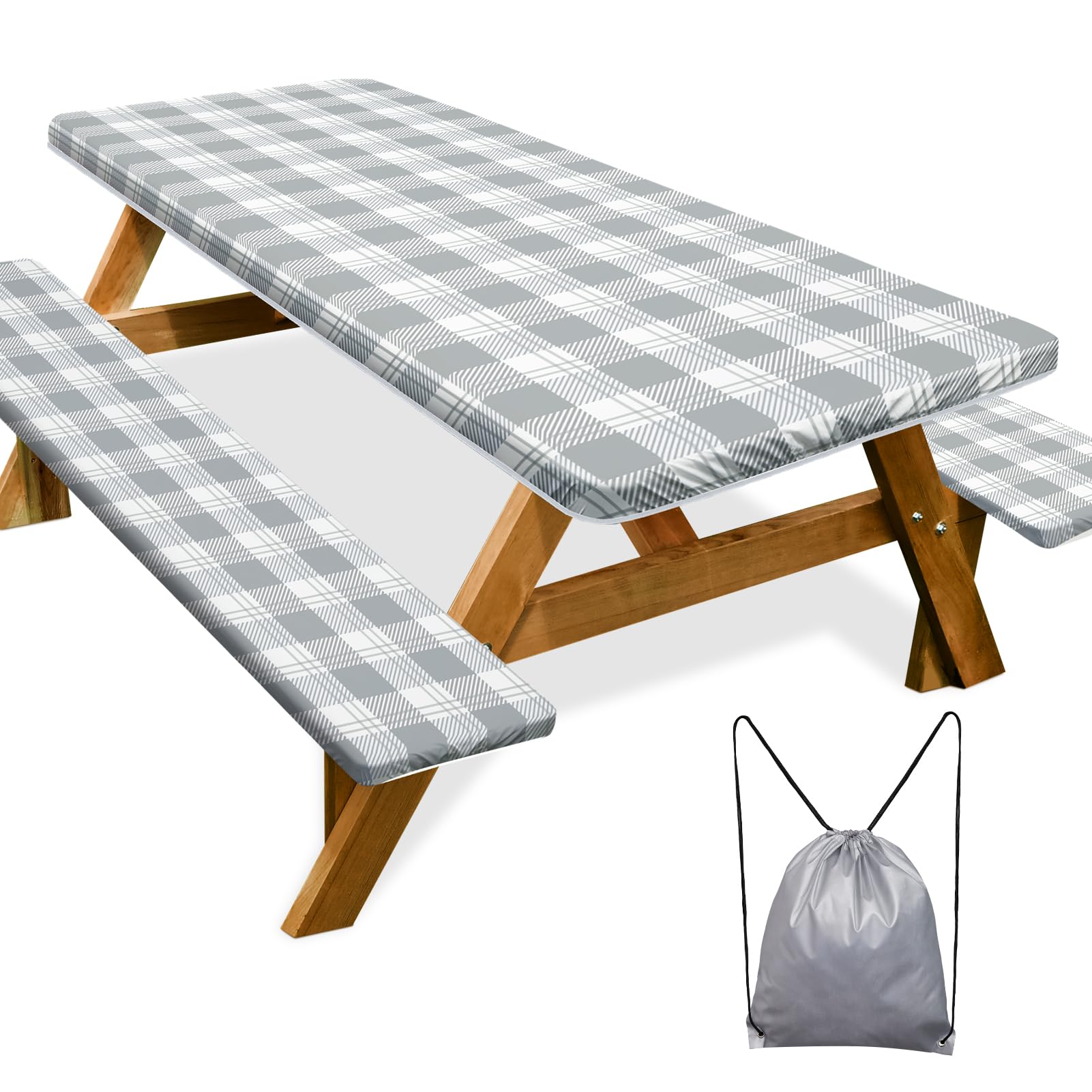 Waterproof Picnic Table Cover Set