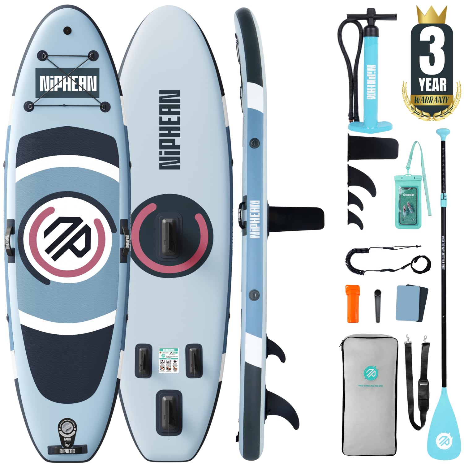 10' Ultra-Light Inflatable SUP Board Set