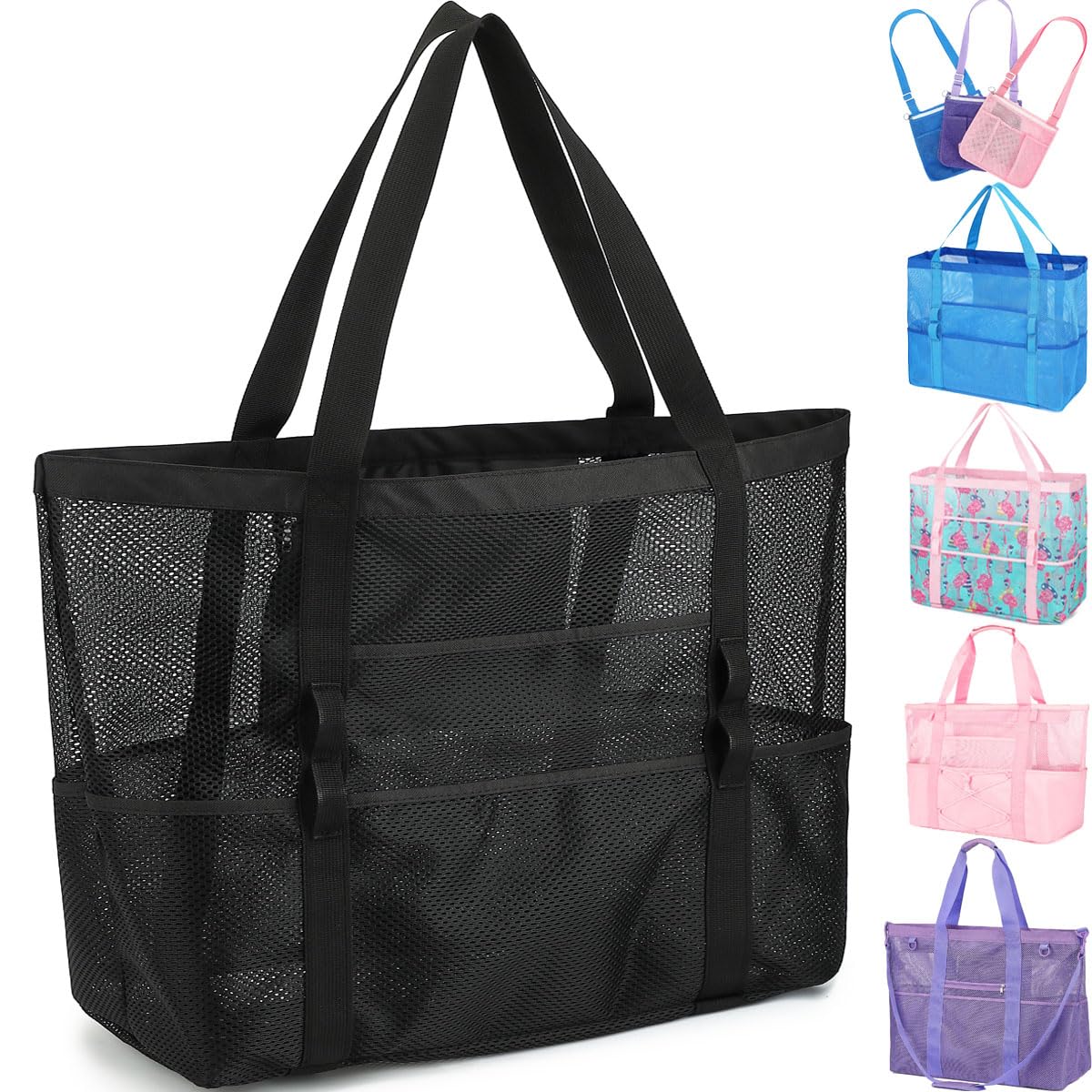 Large Mesh Beach Bag