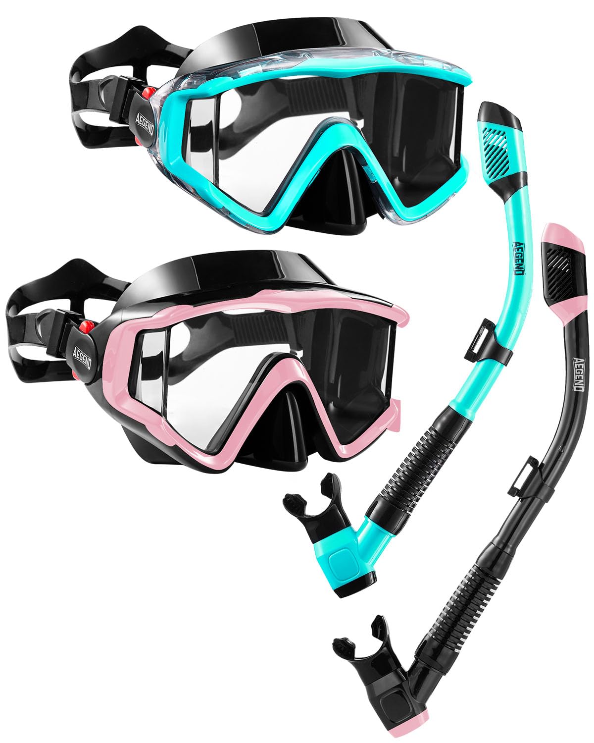 Snorkeling Set with Dry Top Mask