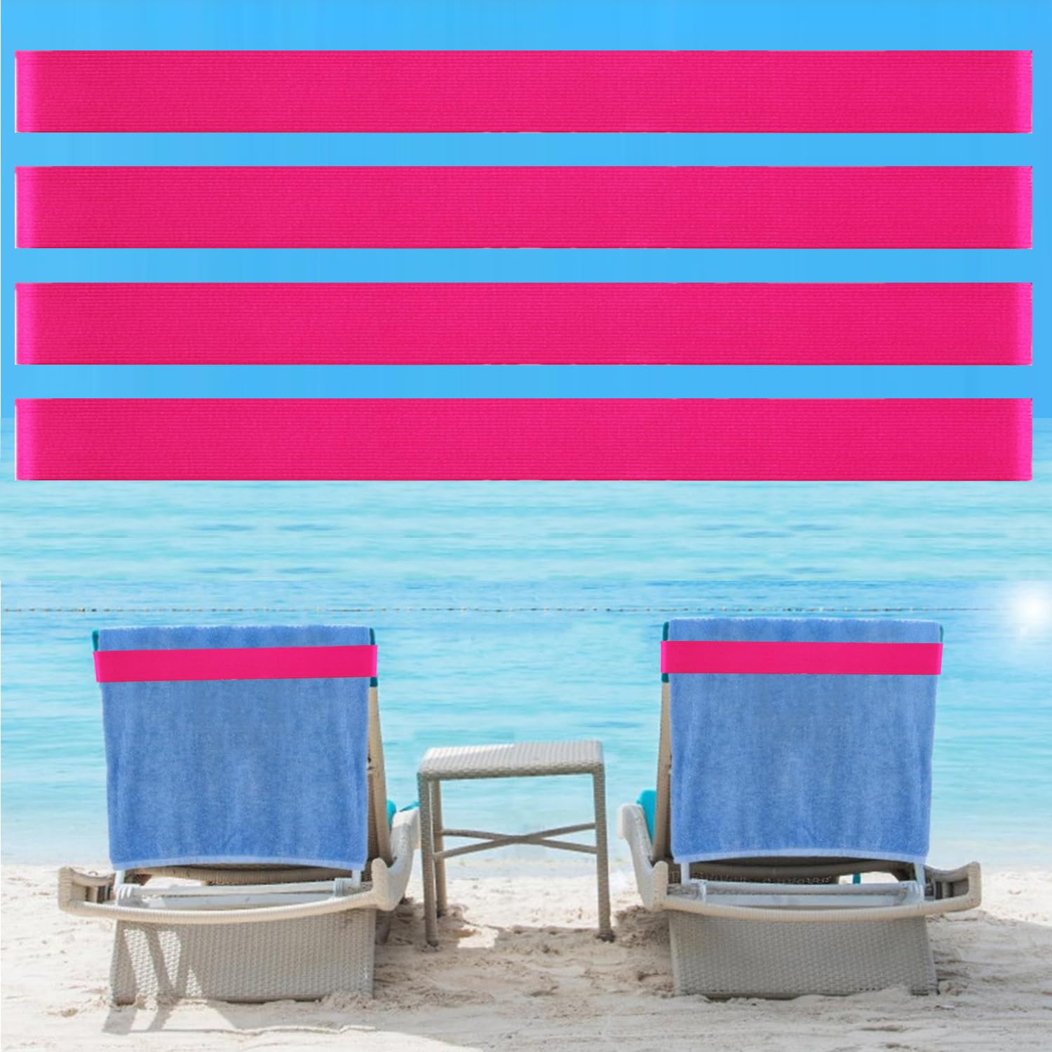 Beach Towel Clips Set
