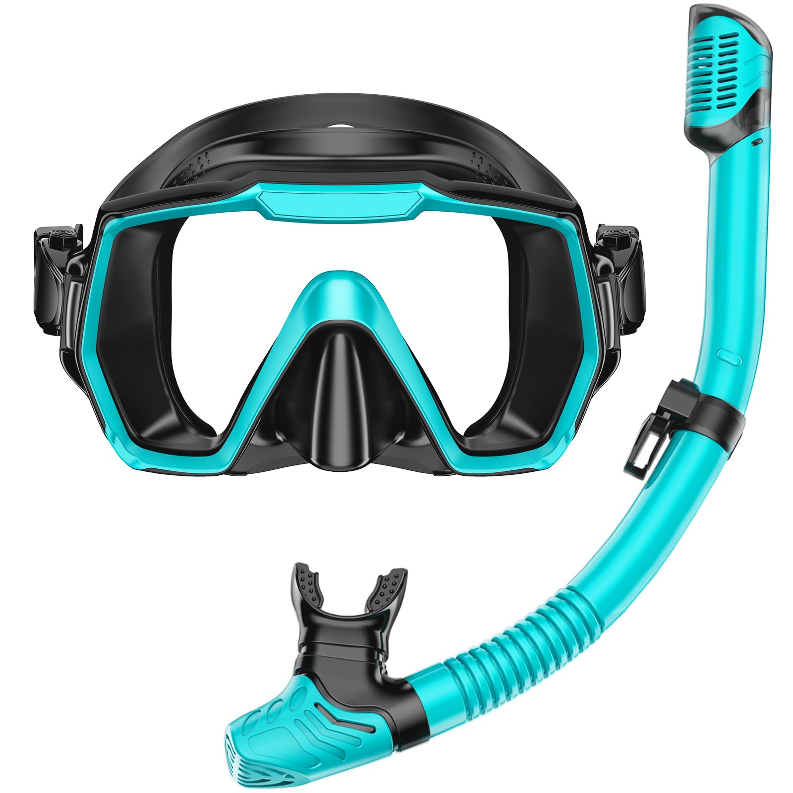 Adult Dry Top Snorkel Set