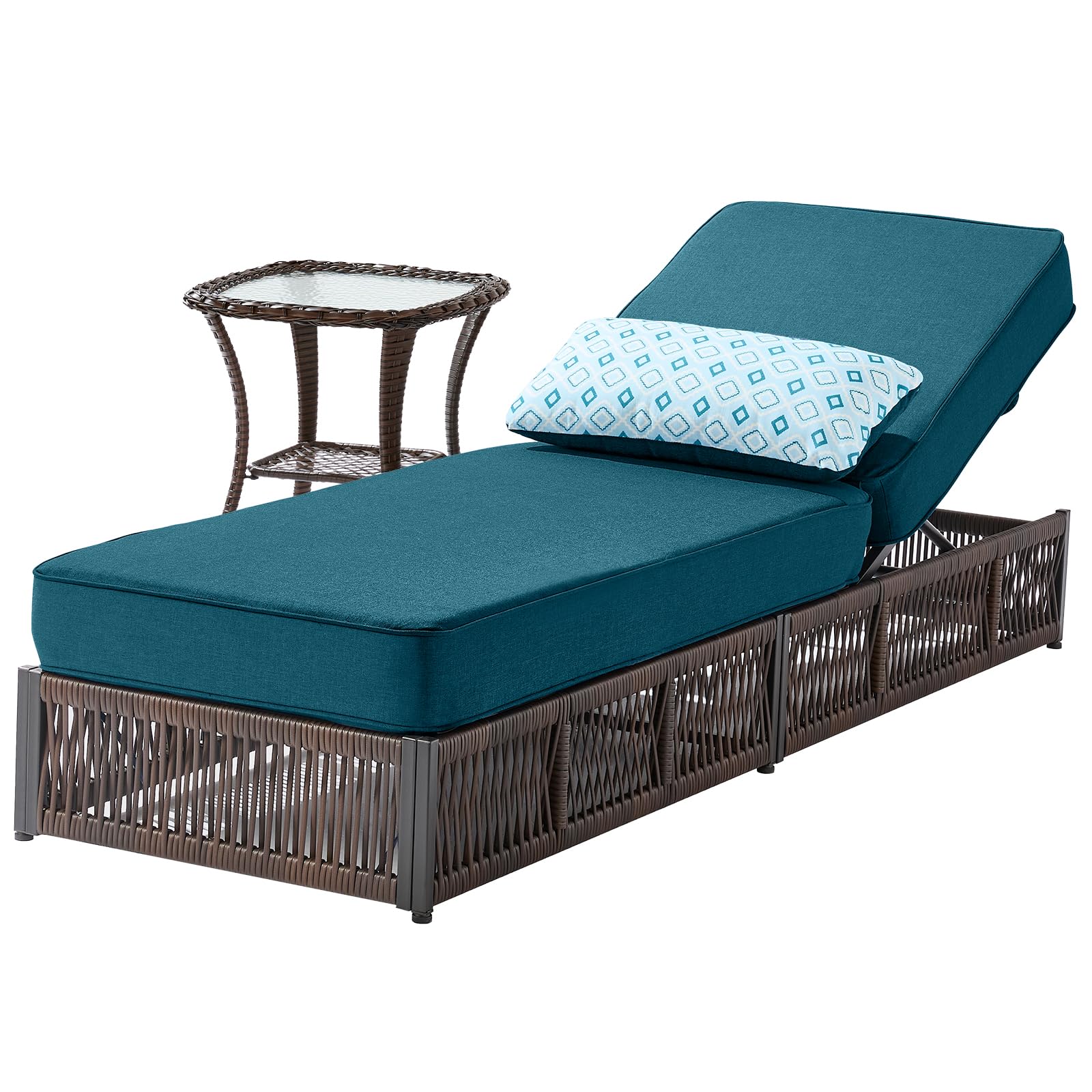 Luxury Patio Chaise Lounge Chair
