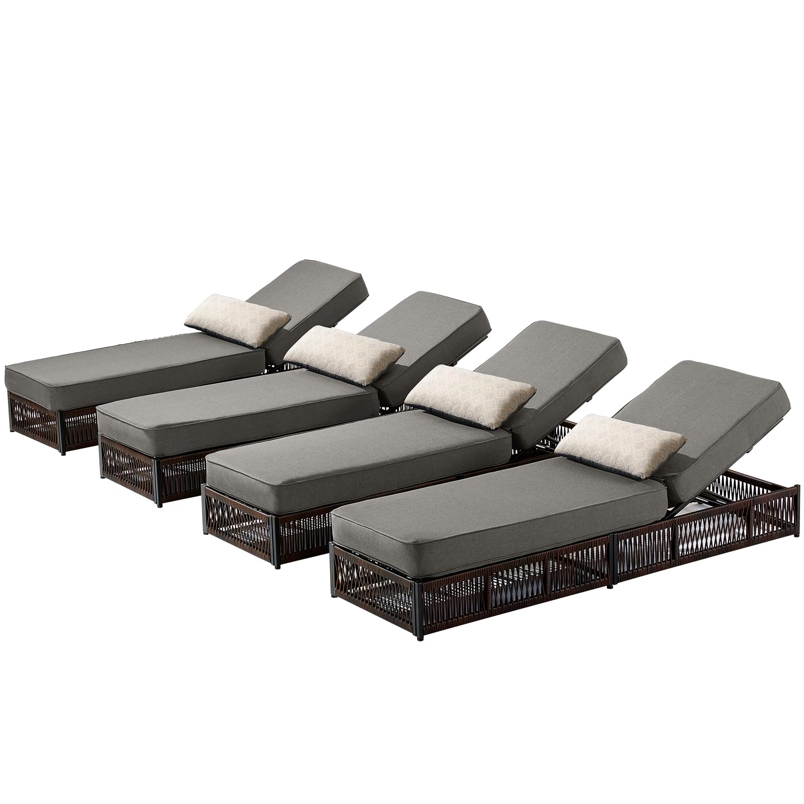 Luxury Patio Chaise Lounge Chair