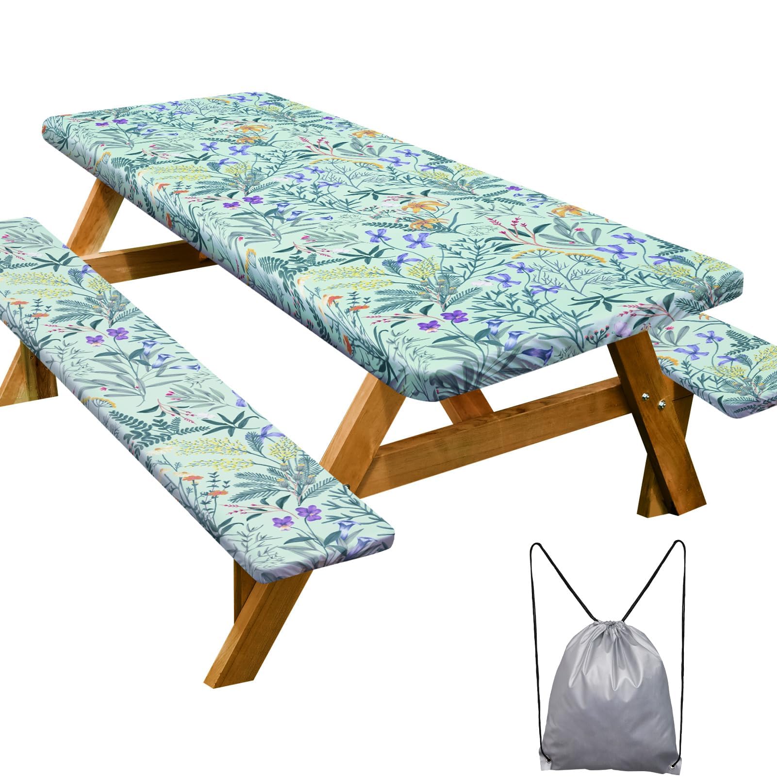Waterproof Picnic Table Cover Set