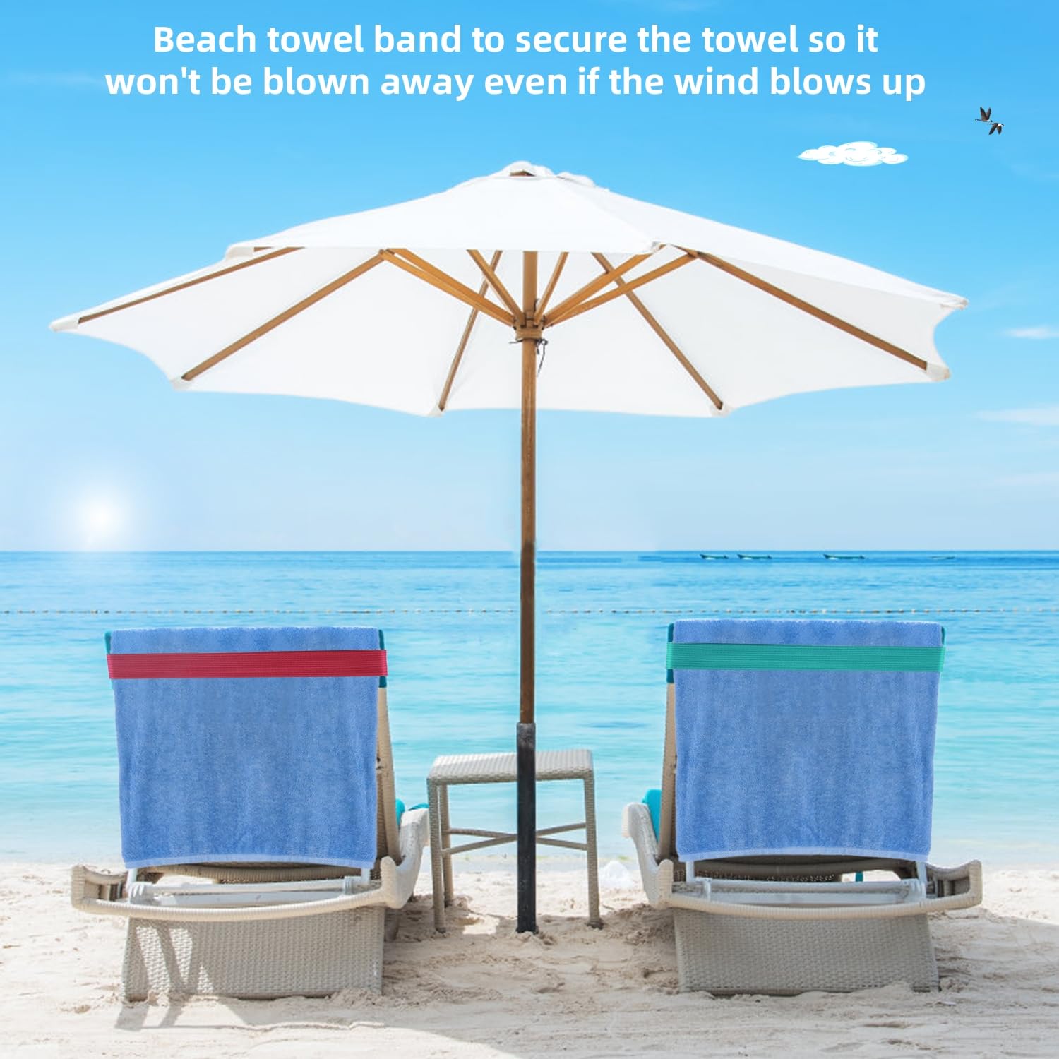 Beach Towel Clips Set