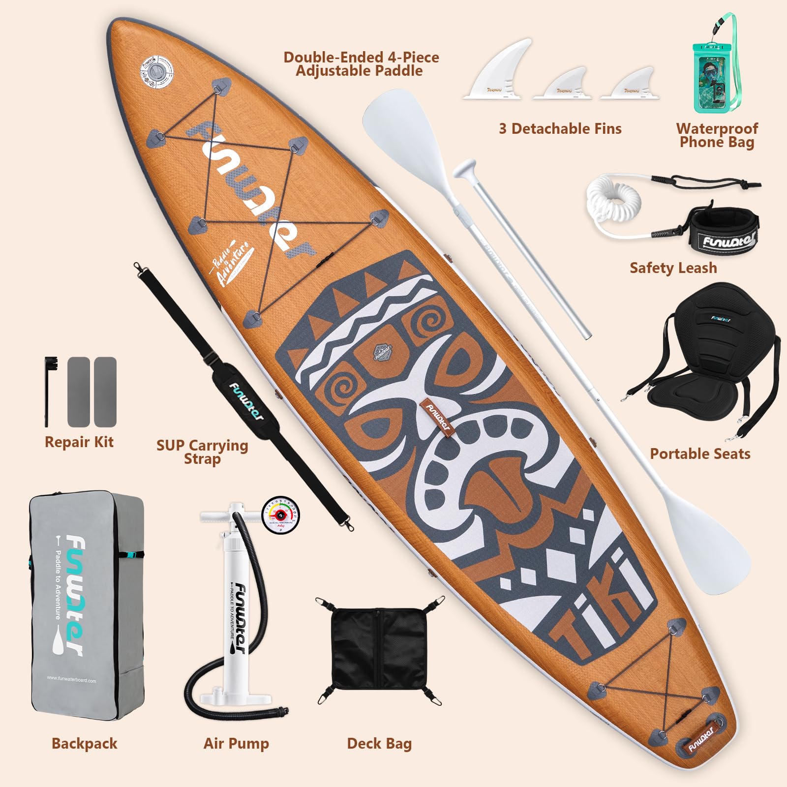 Inflatable SUP Board Set