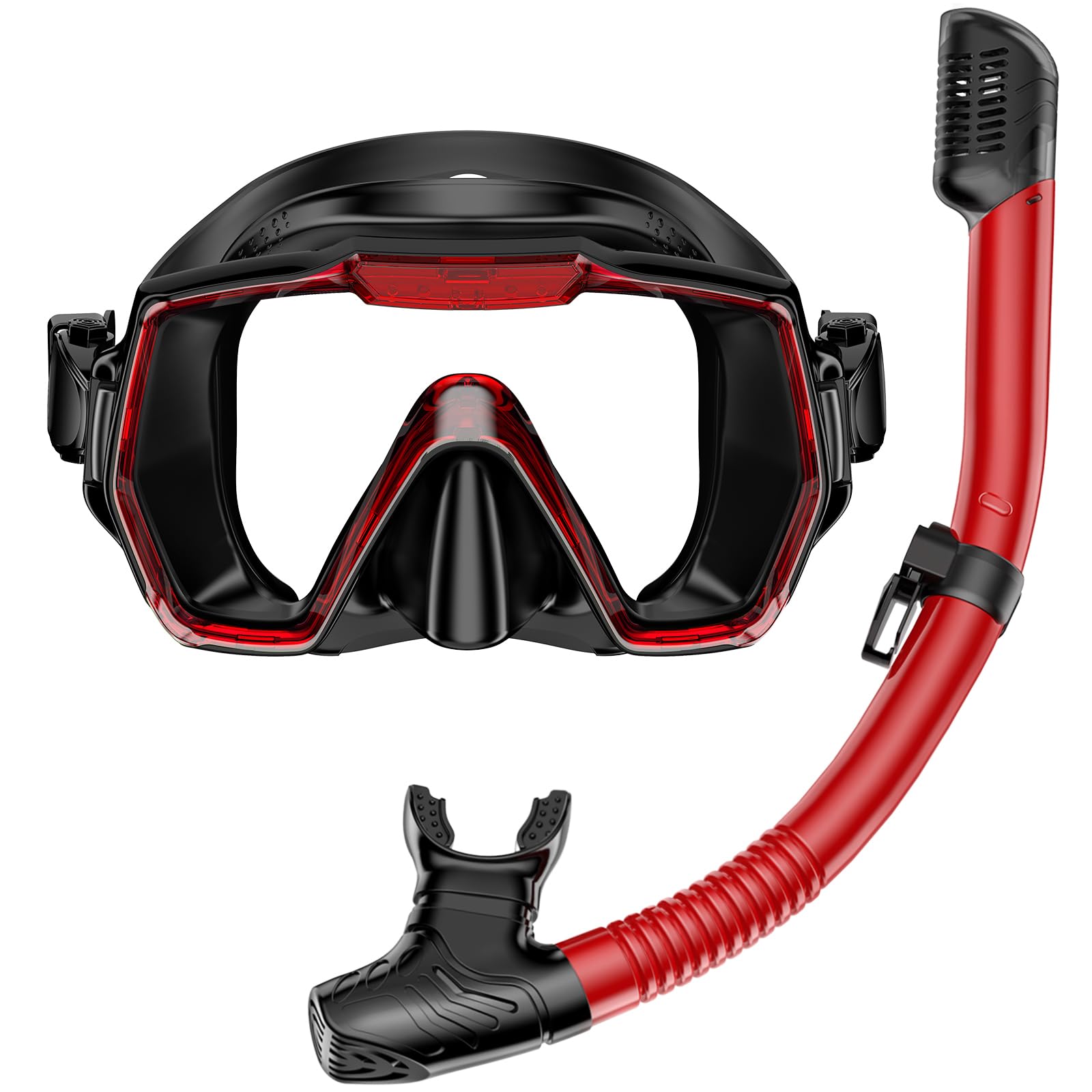 Adult Dry Top Snorkel Set