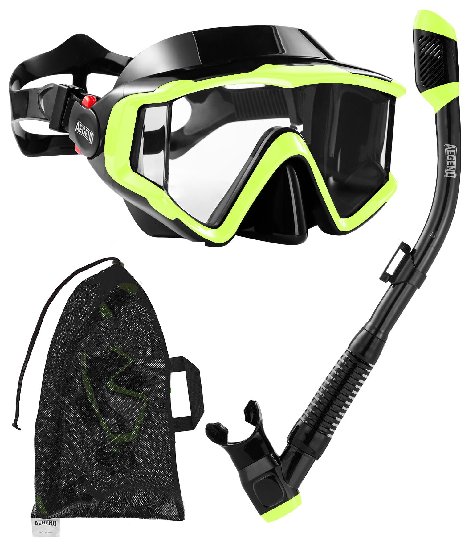Snorkeling Set with Dry Top Mask