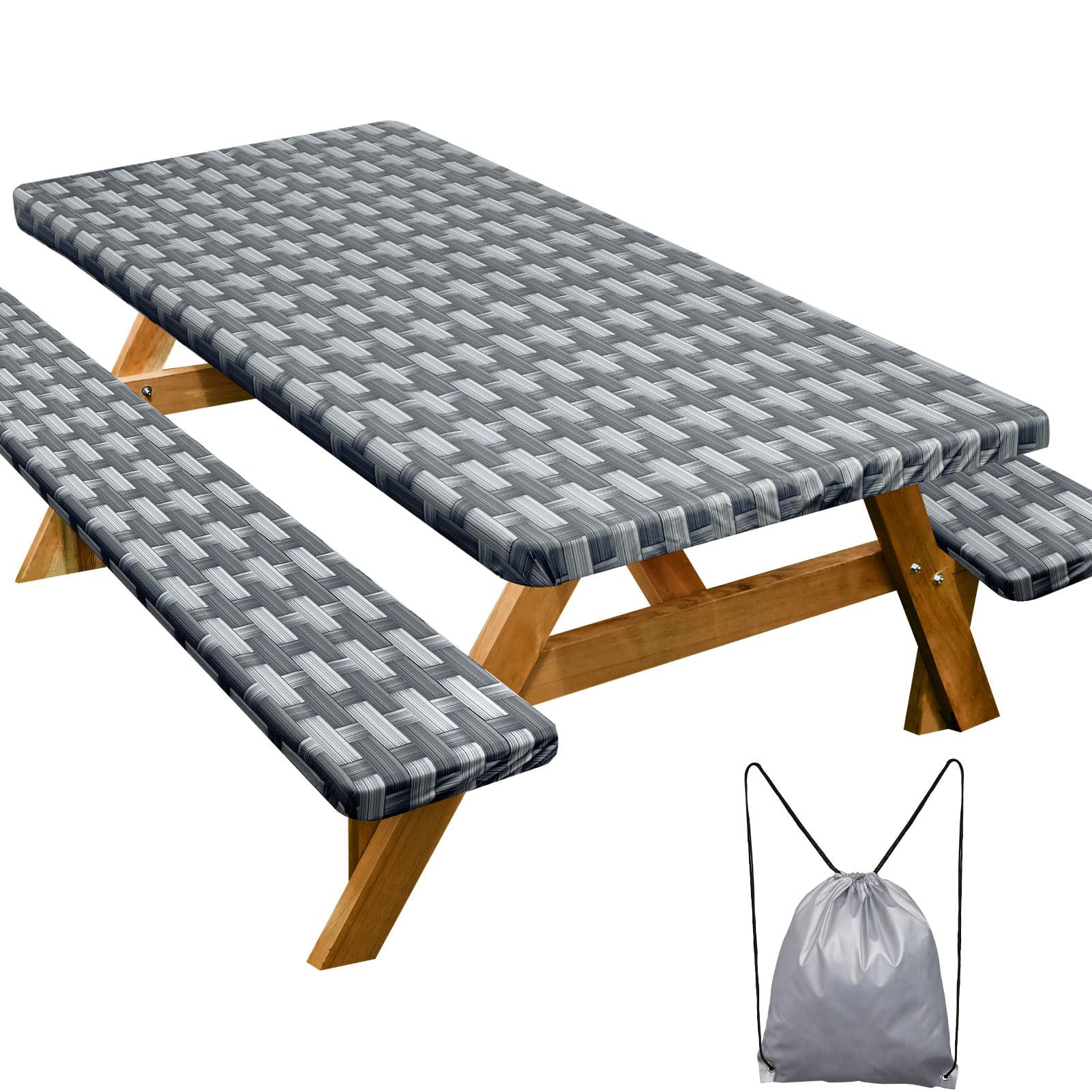 Waterproof Picnic Table Cover Set