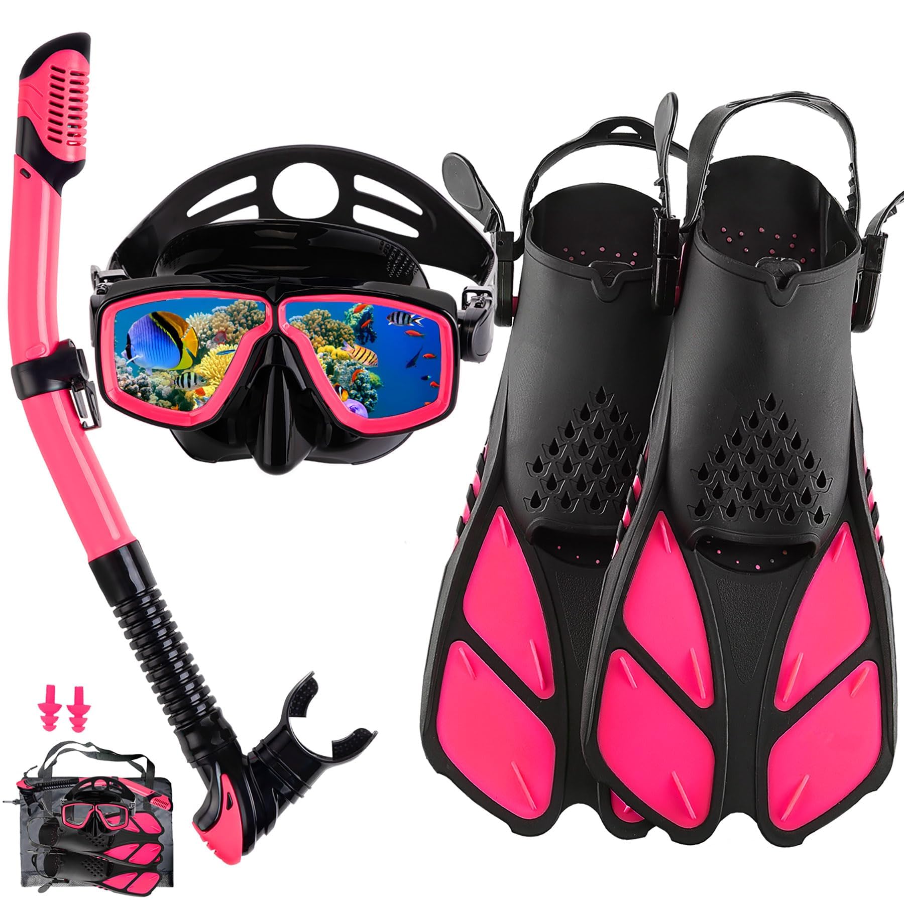 Adult Snorkeling Set with Fins