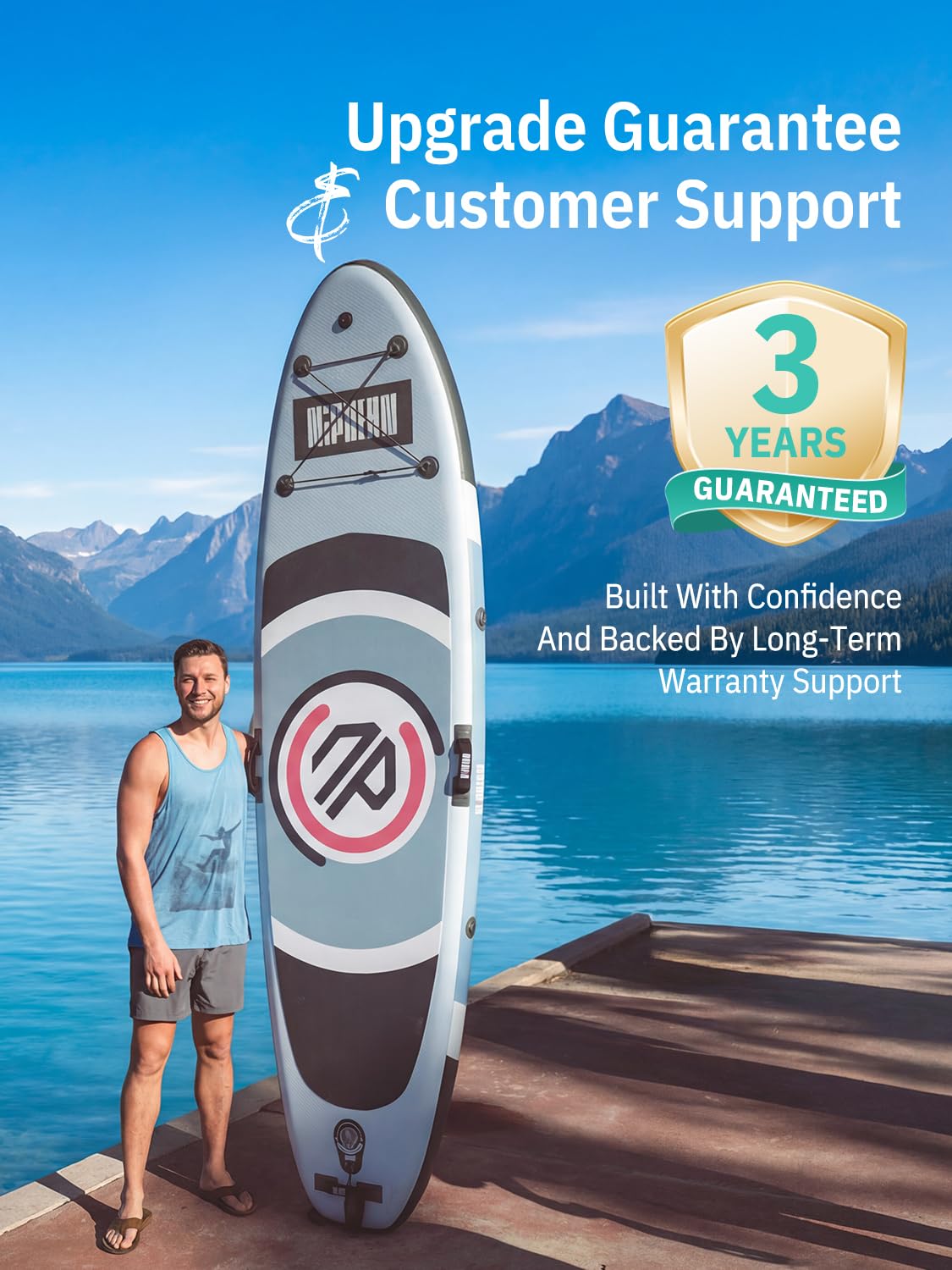 10' Ultra-Light Inflatable SUP Board Set