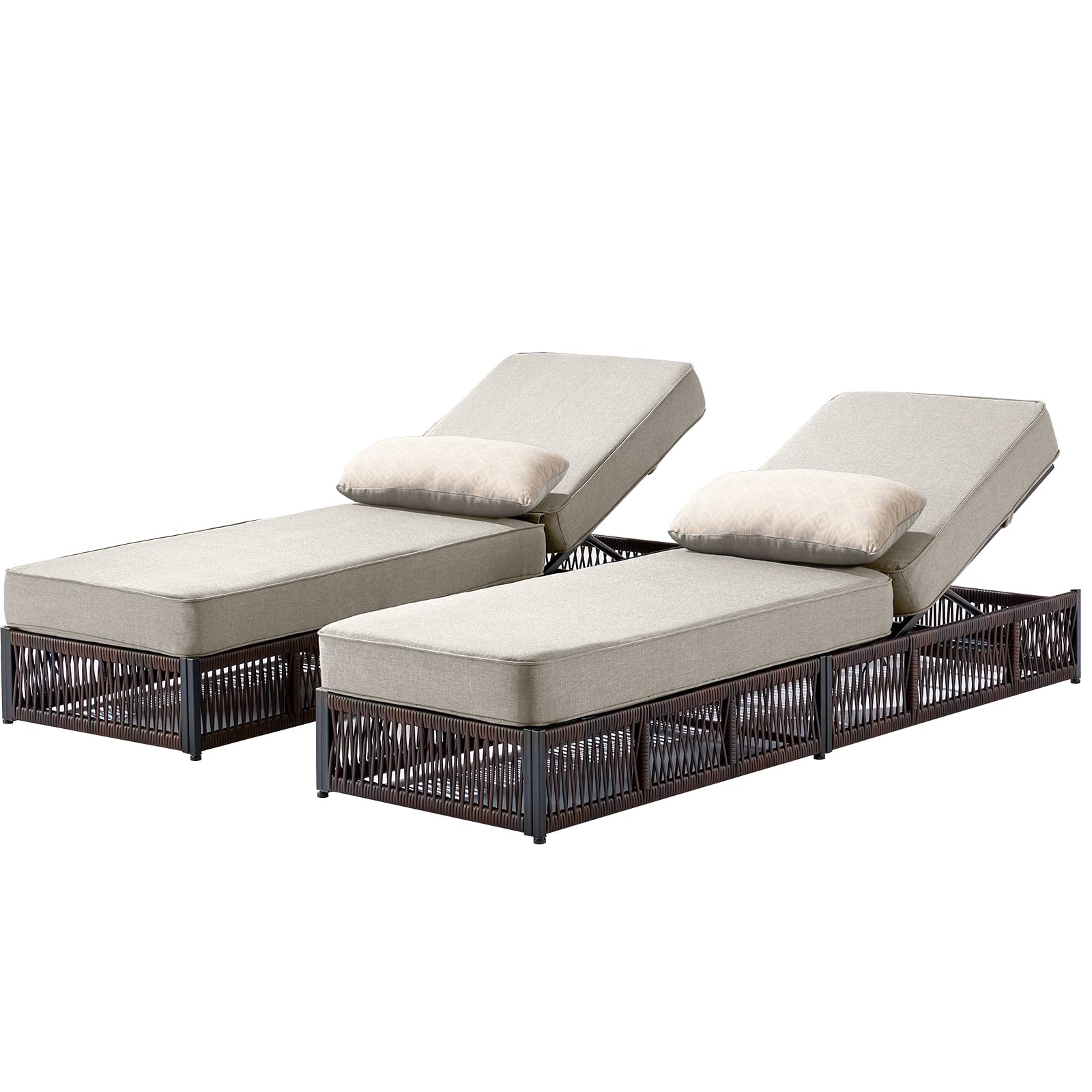 Luxury Patio Chaise Lounge Chair