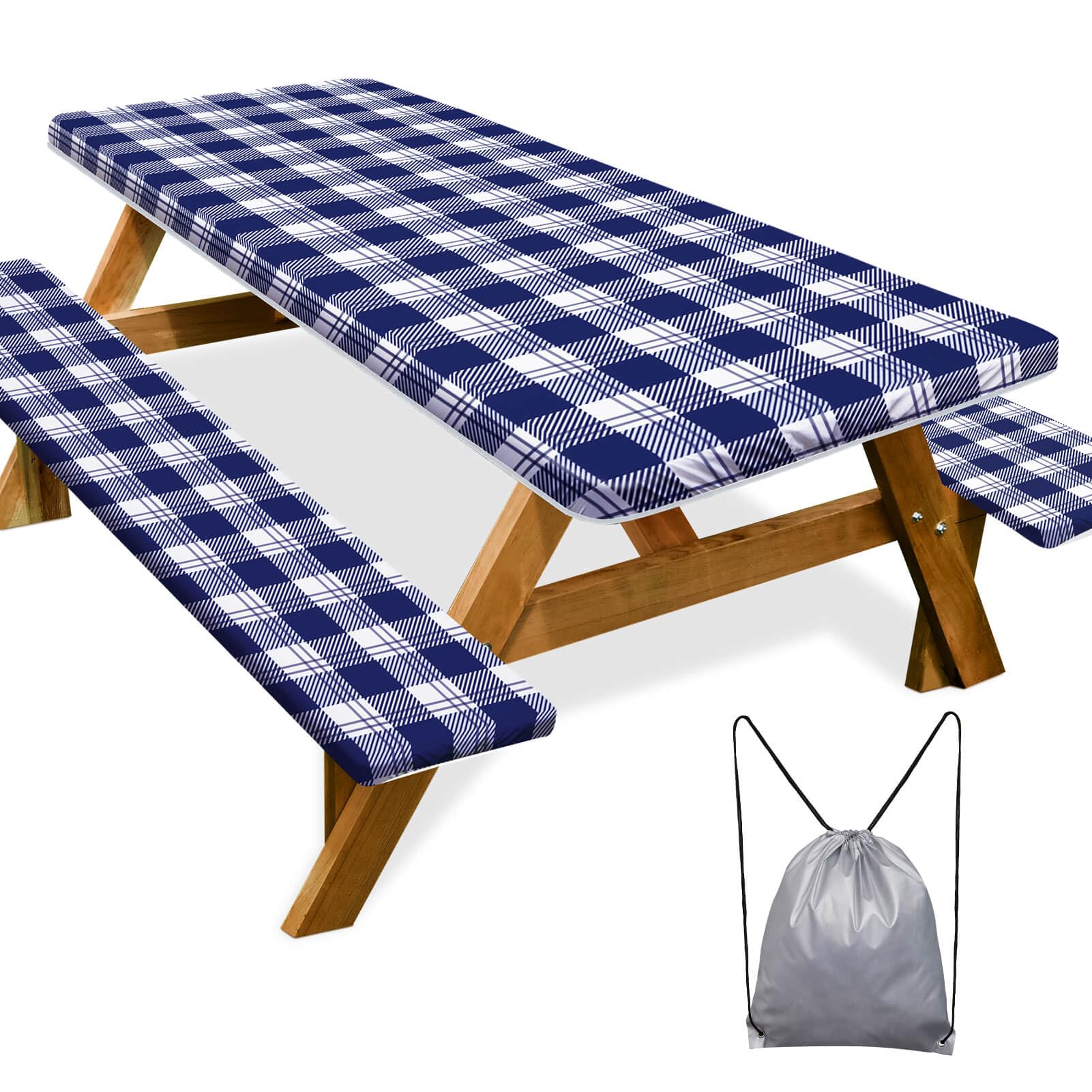 Waterproof Picnic Table Cover Set