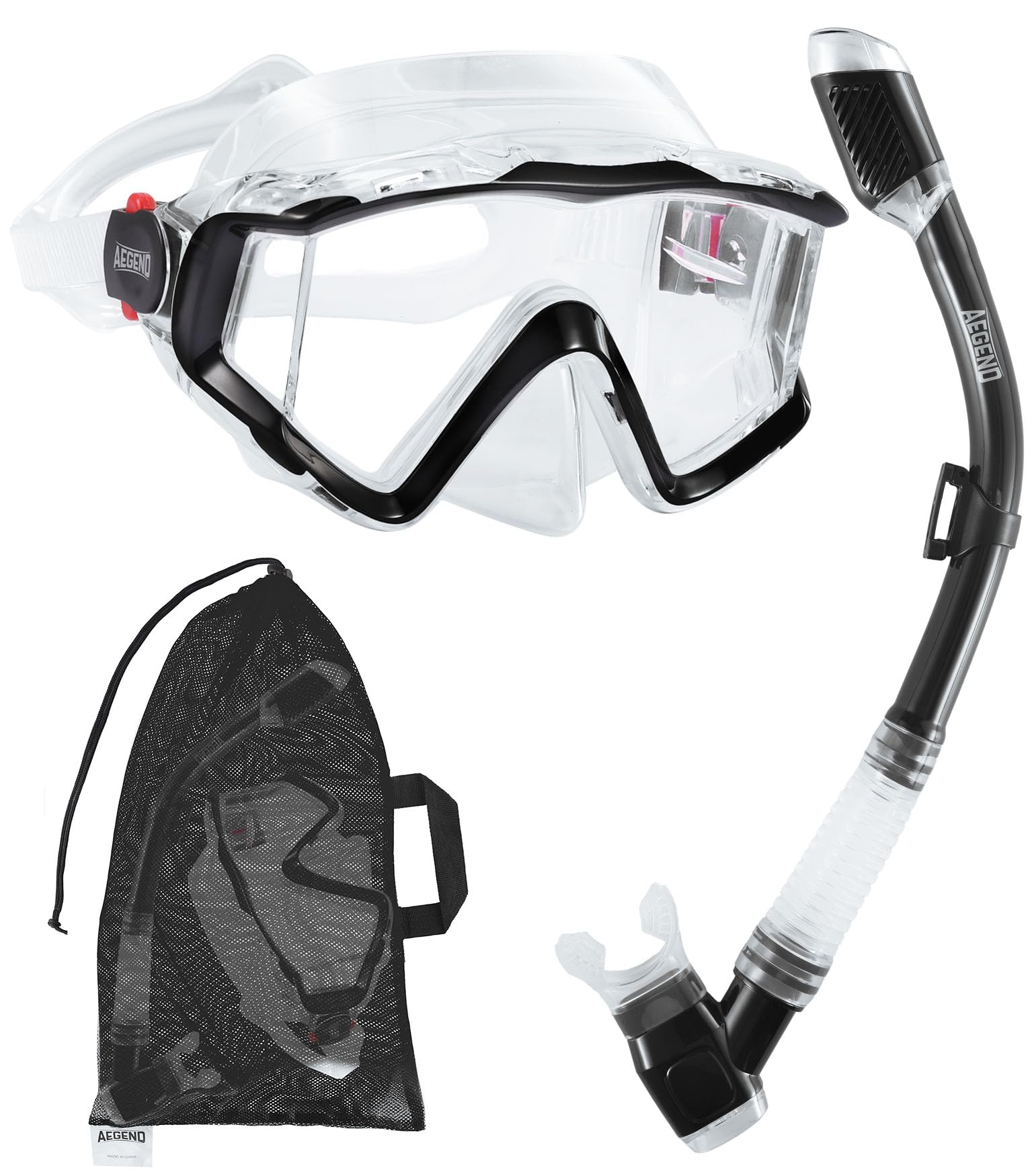 Snorkeling Set with Dry Top Mask