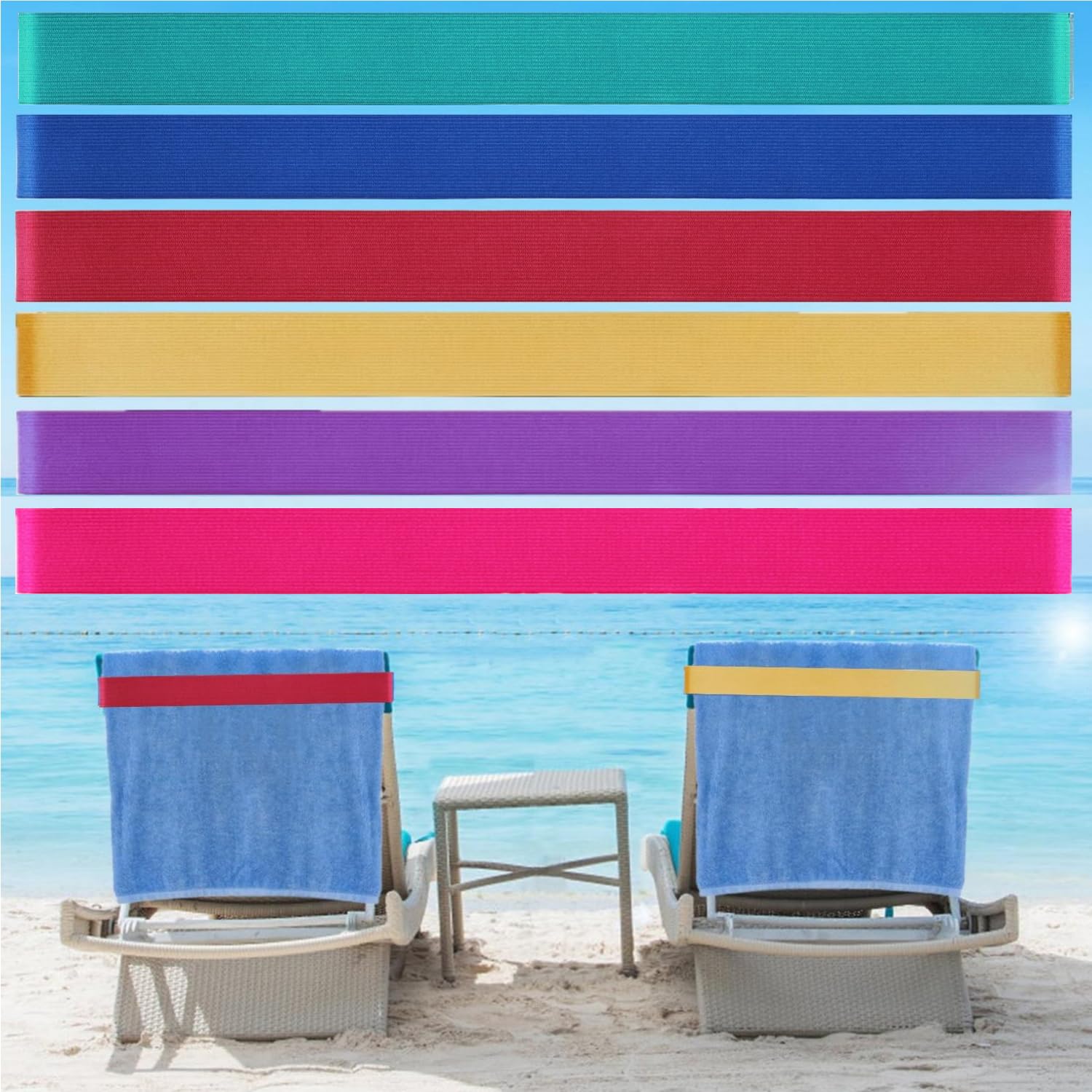 Beach Towel Clips Set