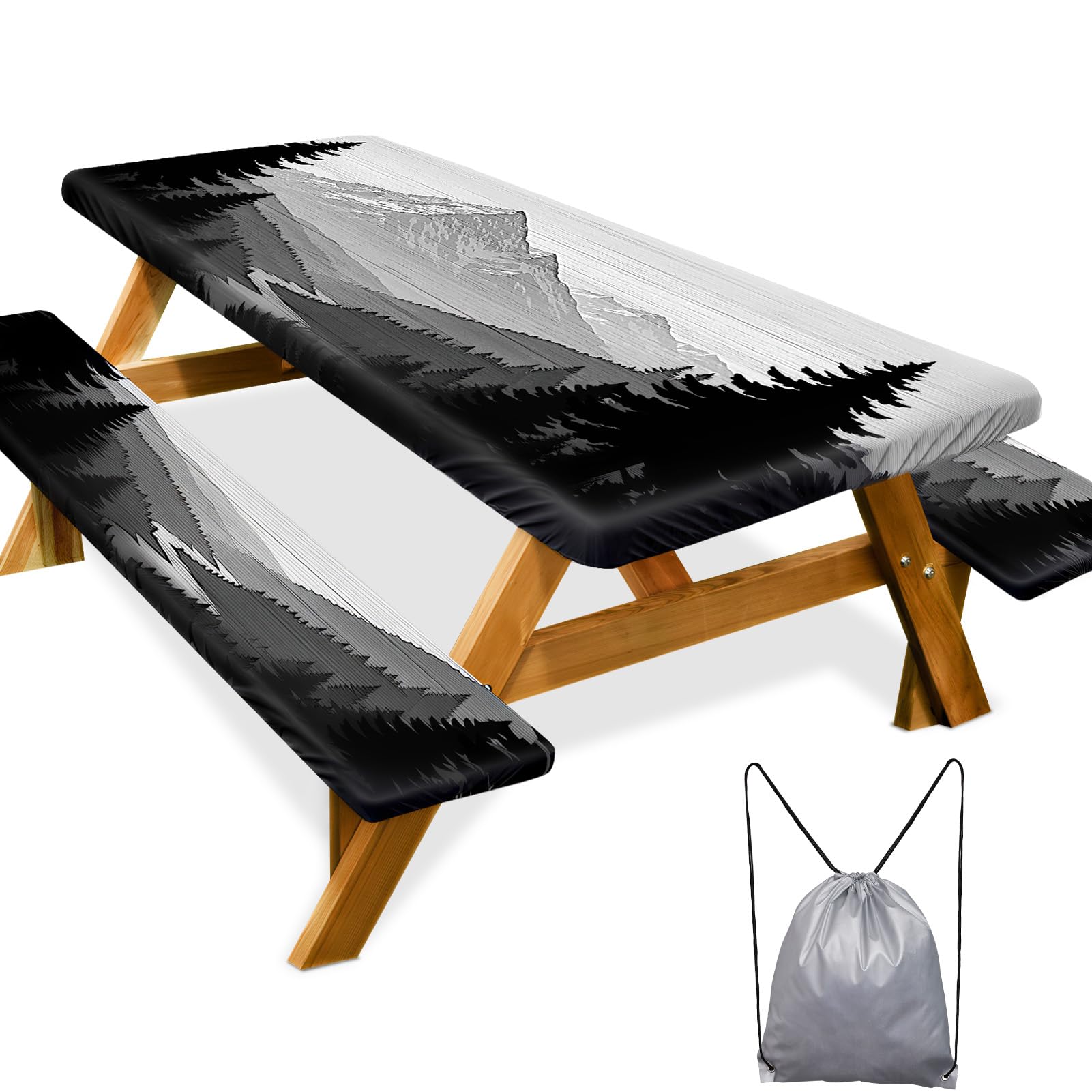 Waterproof Picnic Table Cover Set