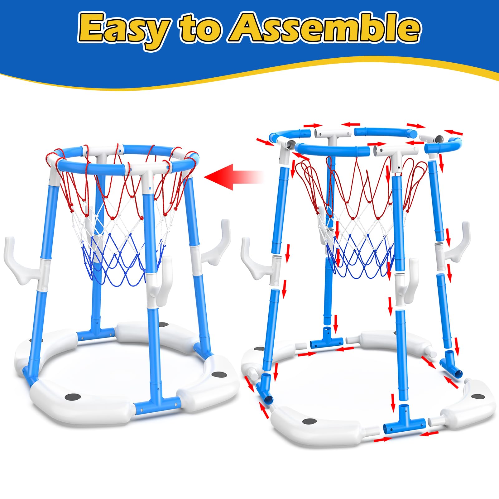 Wsorik Pool Basketball Hoop