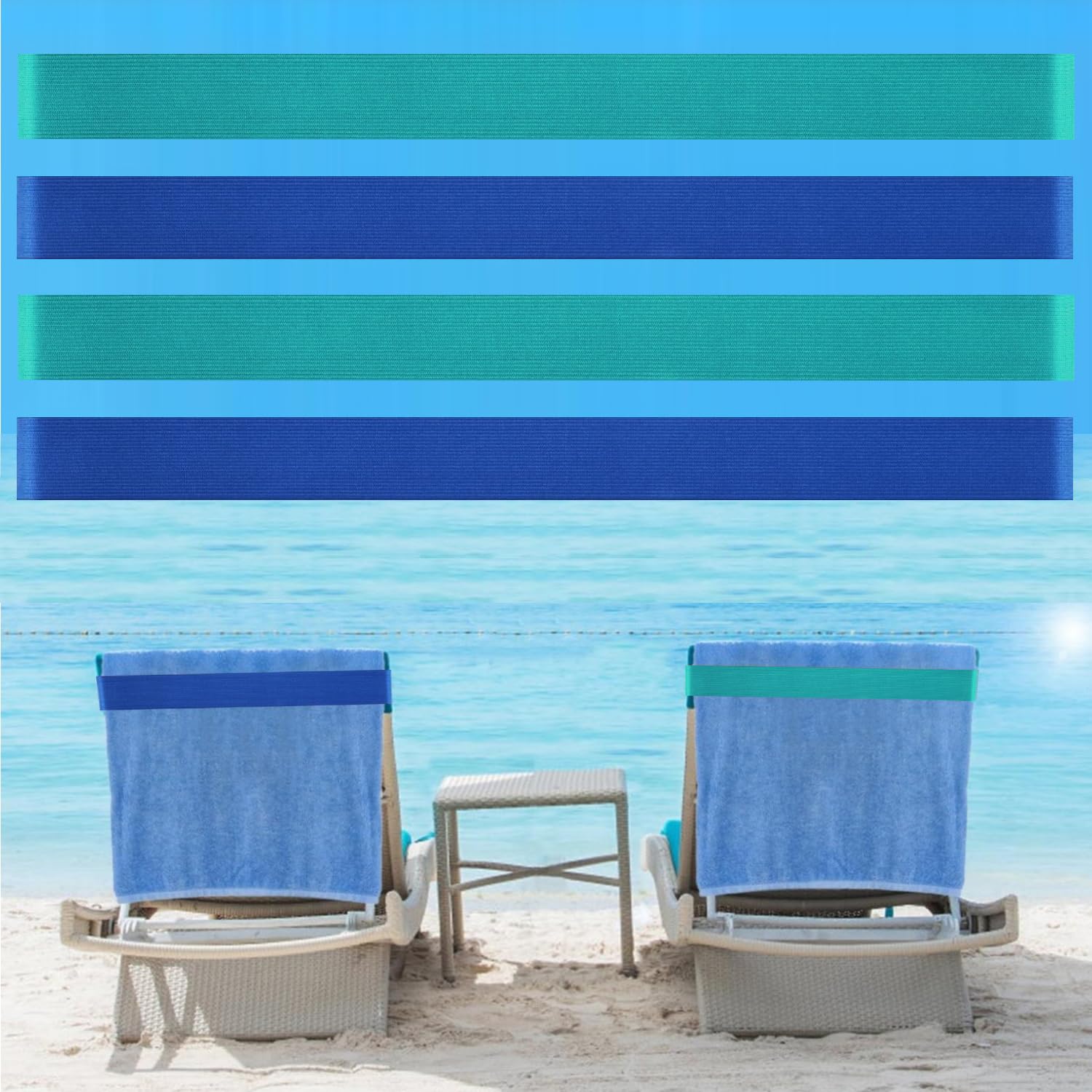 Beach Towel Clips Set