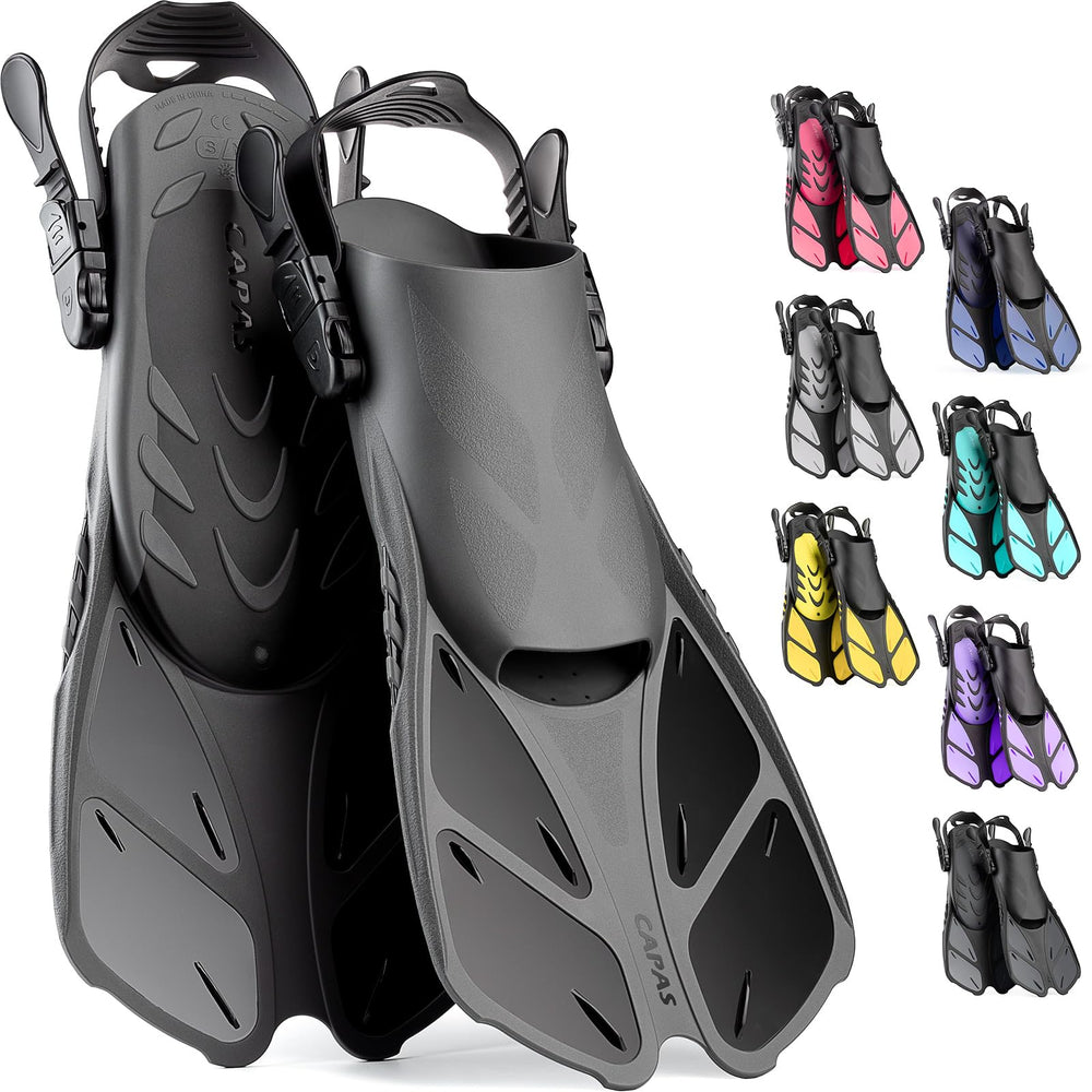 Adjustable Snorkel Swim Fins
