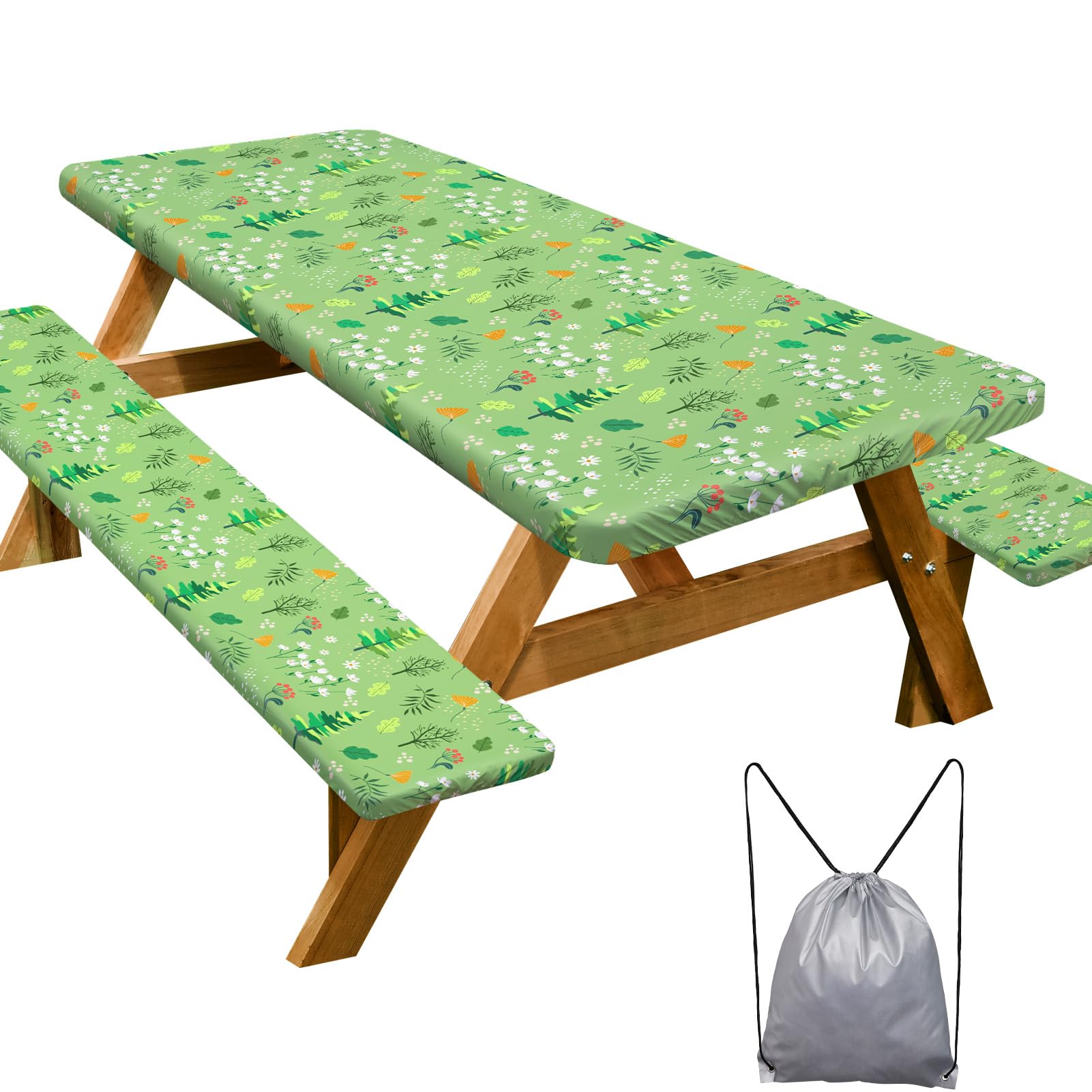 Waterproof Picnic Table Cover Set