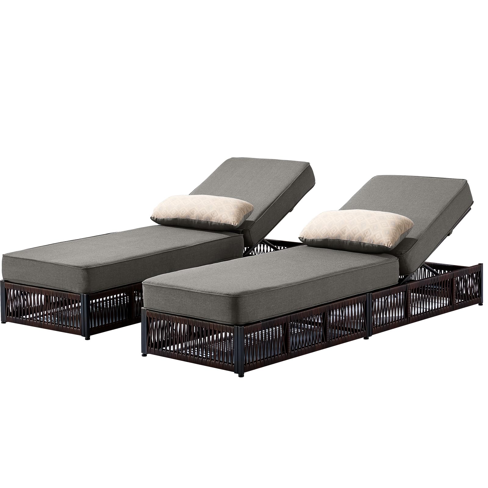 Luxury Patio Chaise Lounge Chair