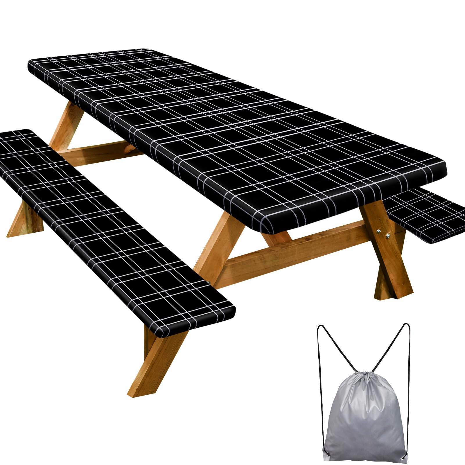 Waterproof Picnic Table Cover Set