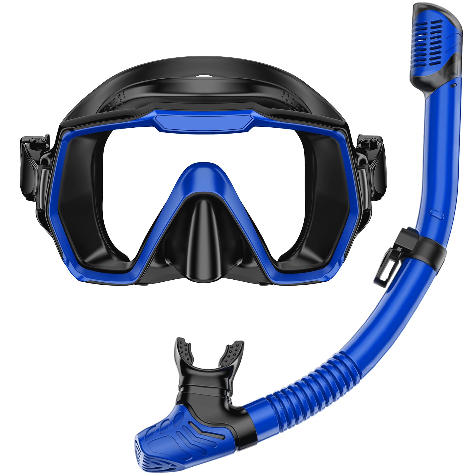 Adult Dry Top Snorkel Set