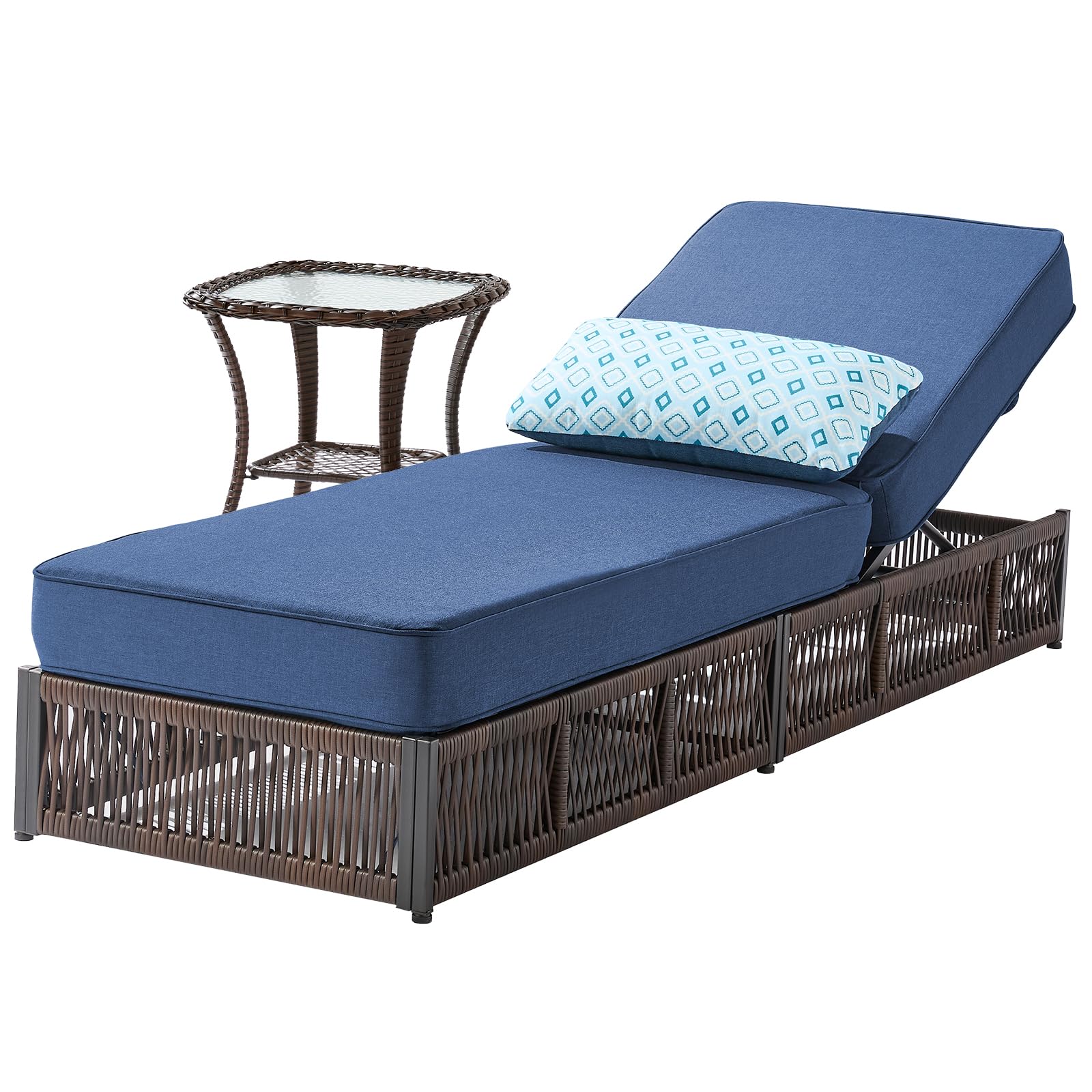 Luxury Patio Chaise Lounge Chair