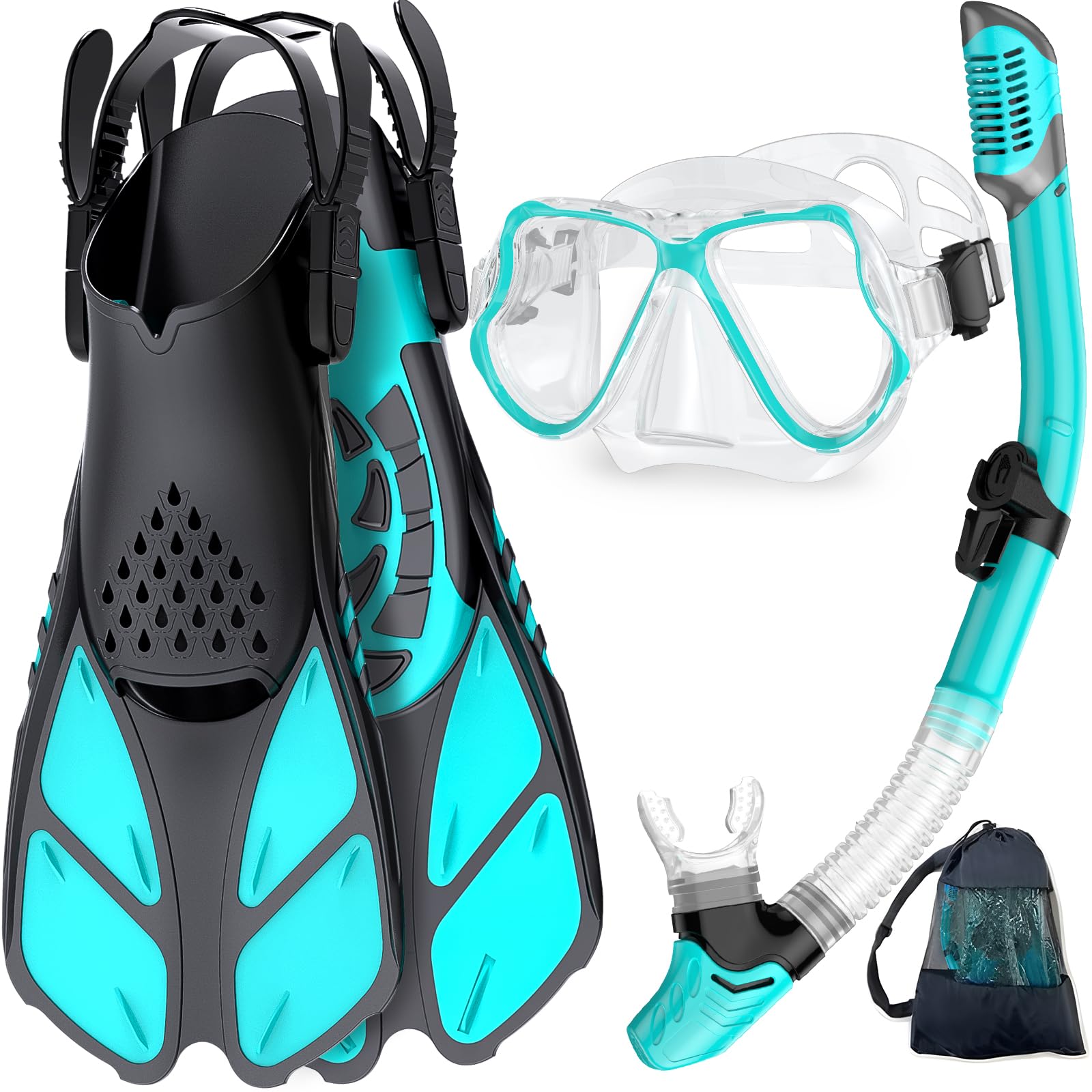 Snorkeling Set with Fins and Mask