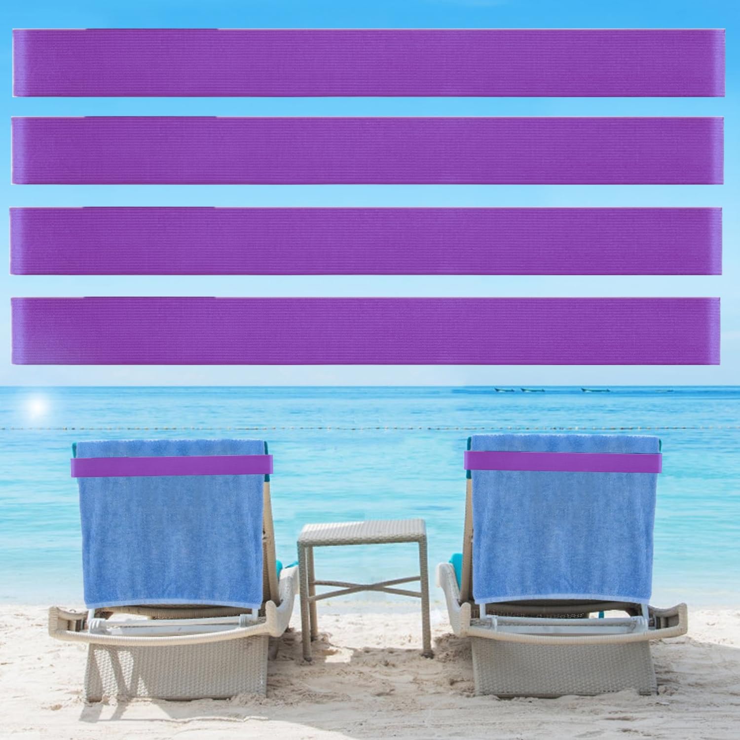Beach Towel Clips Set