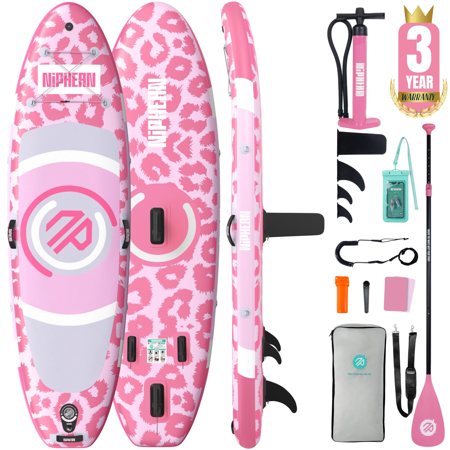 10' Ultra-Light Inflatable SUP Board Set