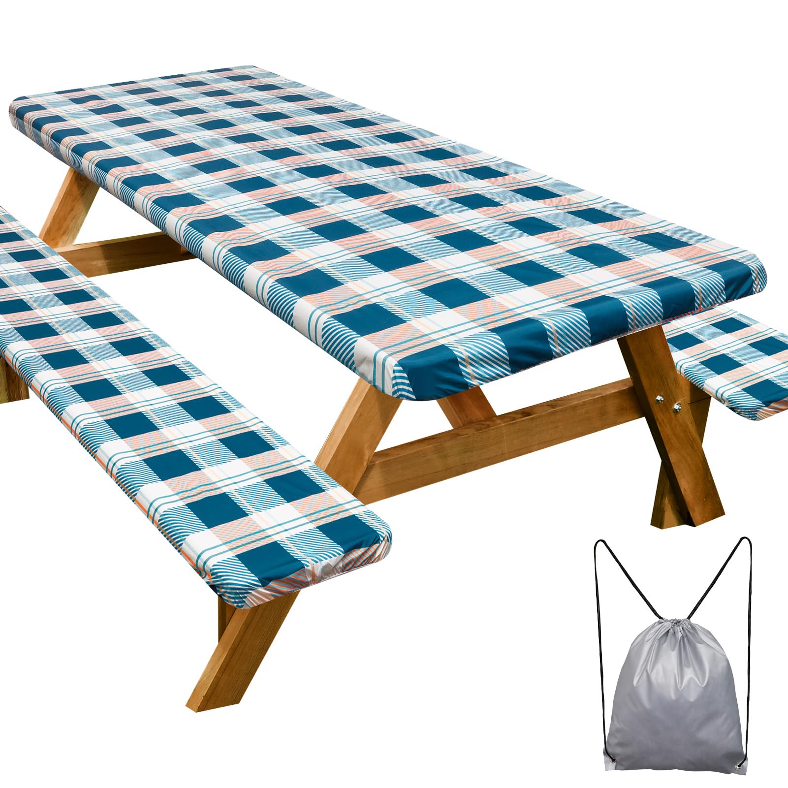 Waterproof Picnic Table Cover Set