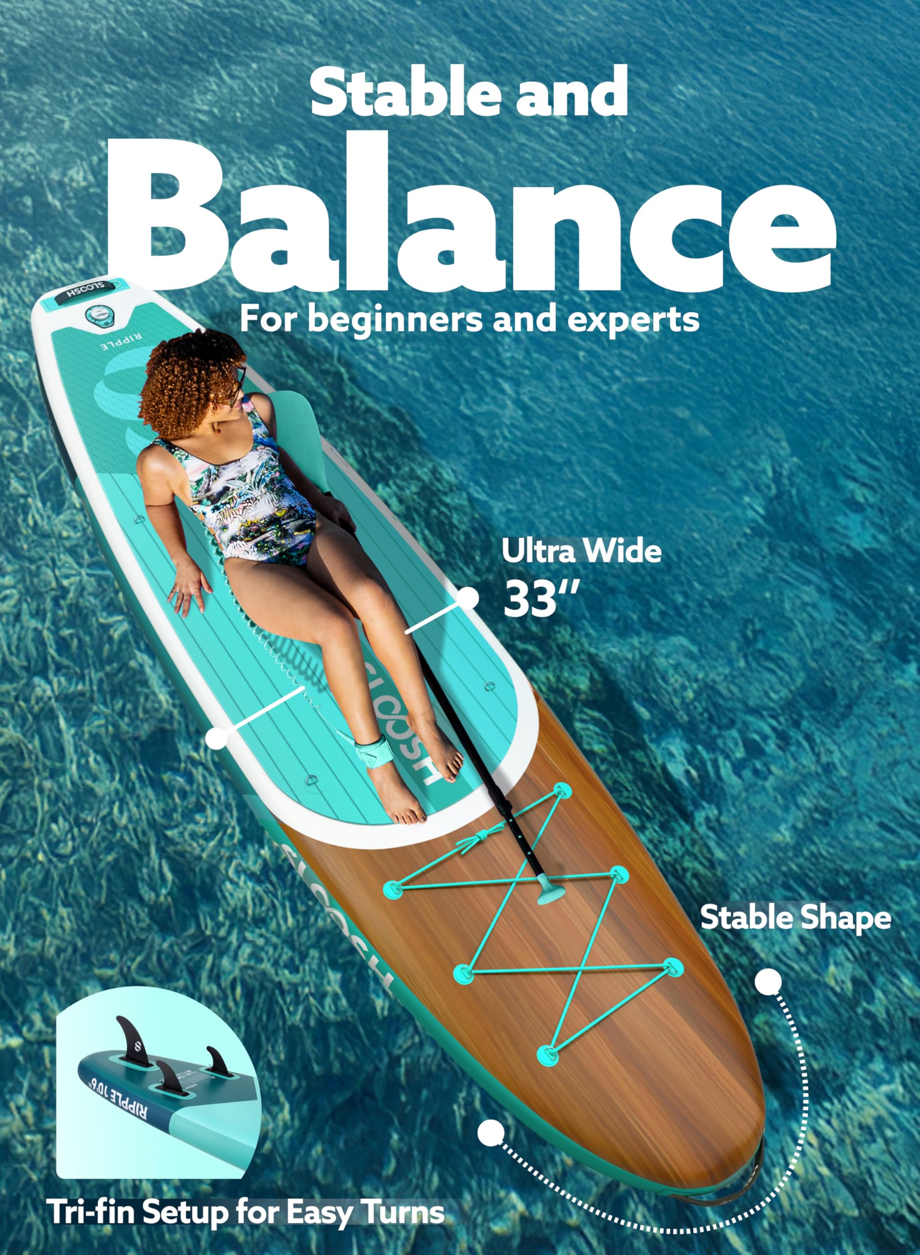 Inflatable SUP Board Set