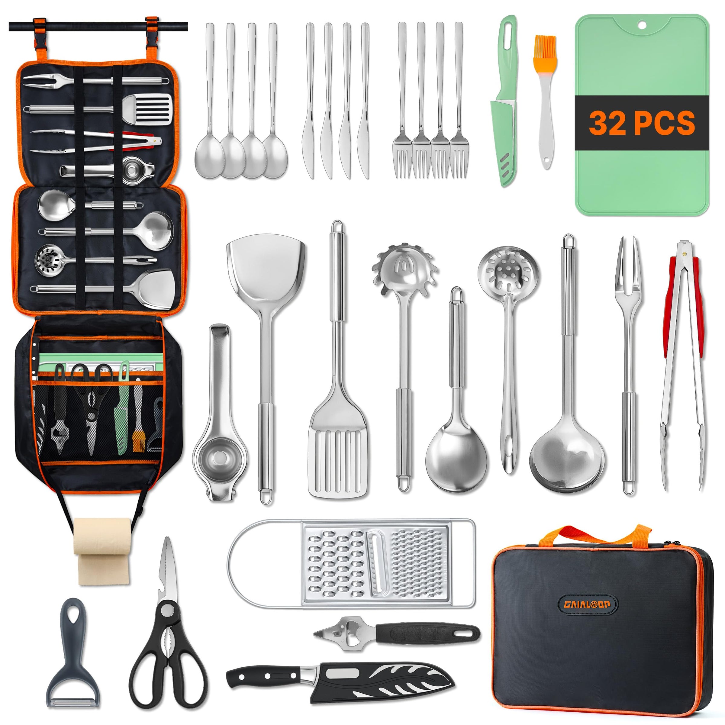 Portable Camping Cooking Utensil Set