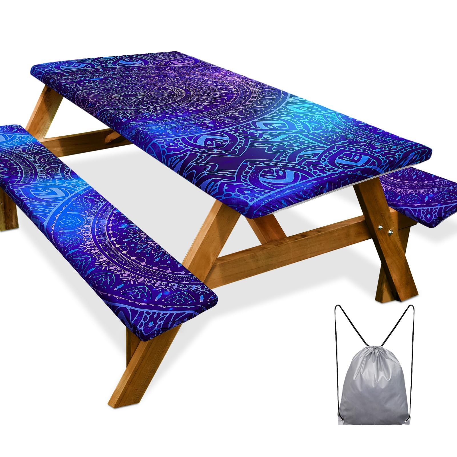 Waterproof Picnic Table Cover Set