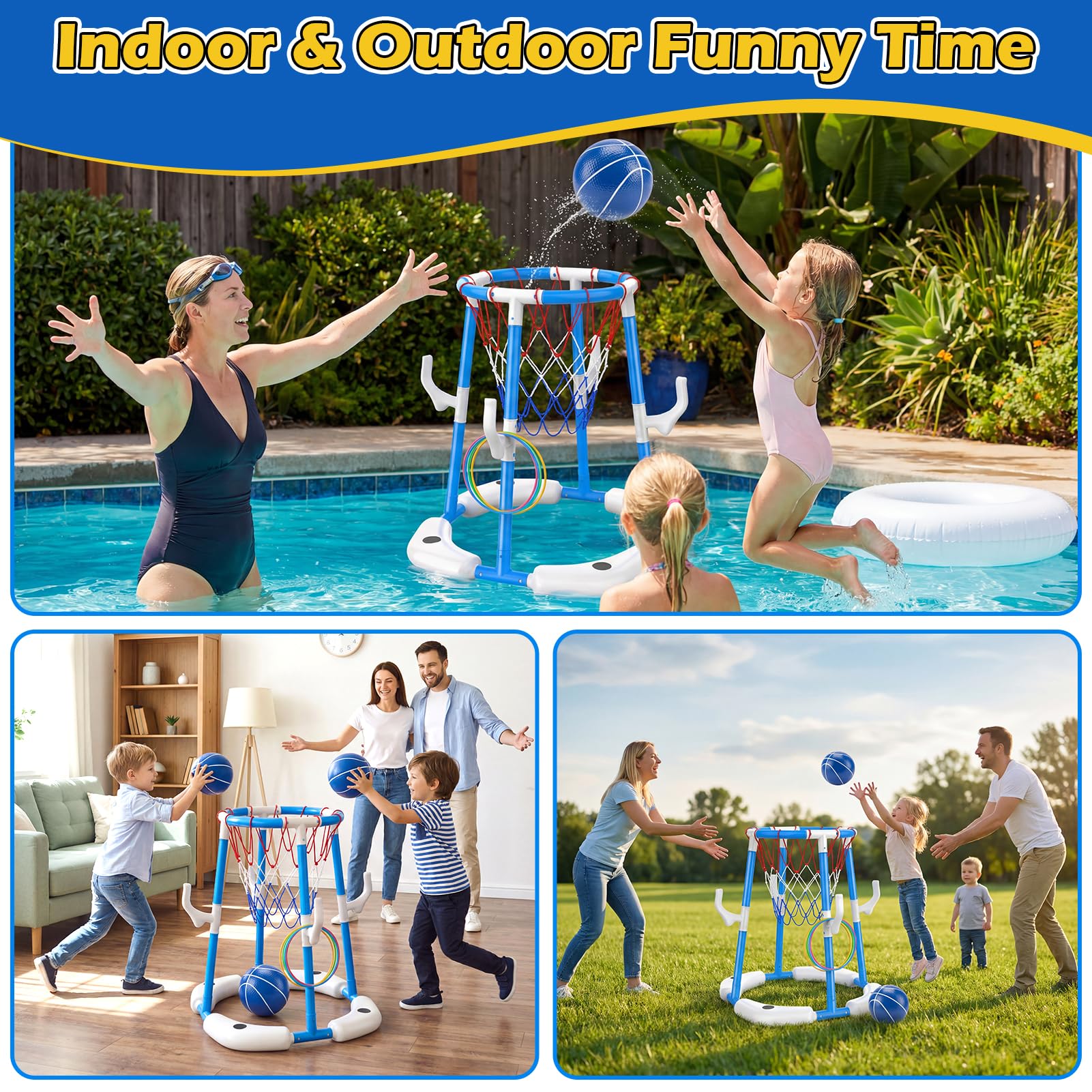 Wsorik Pool Basketball Hoop