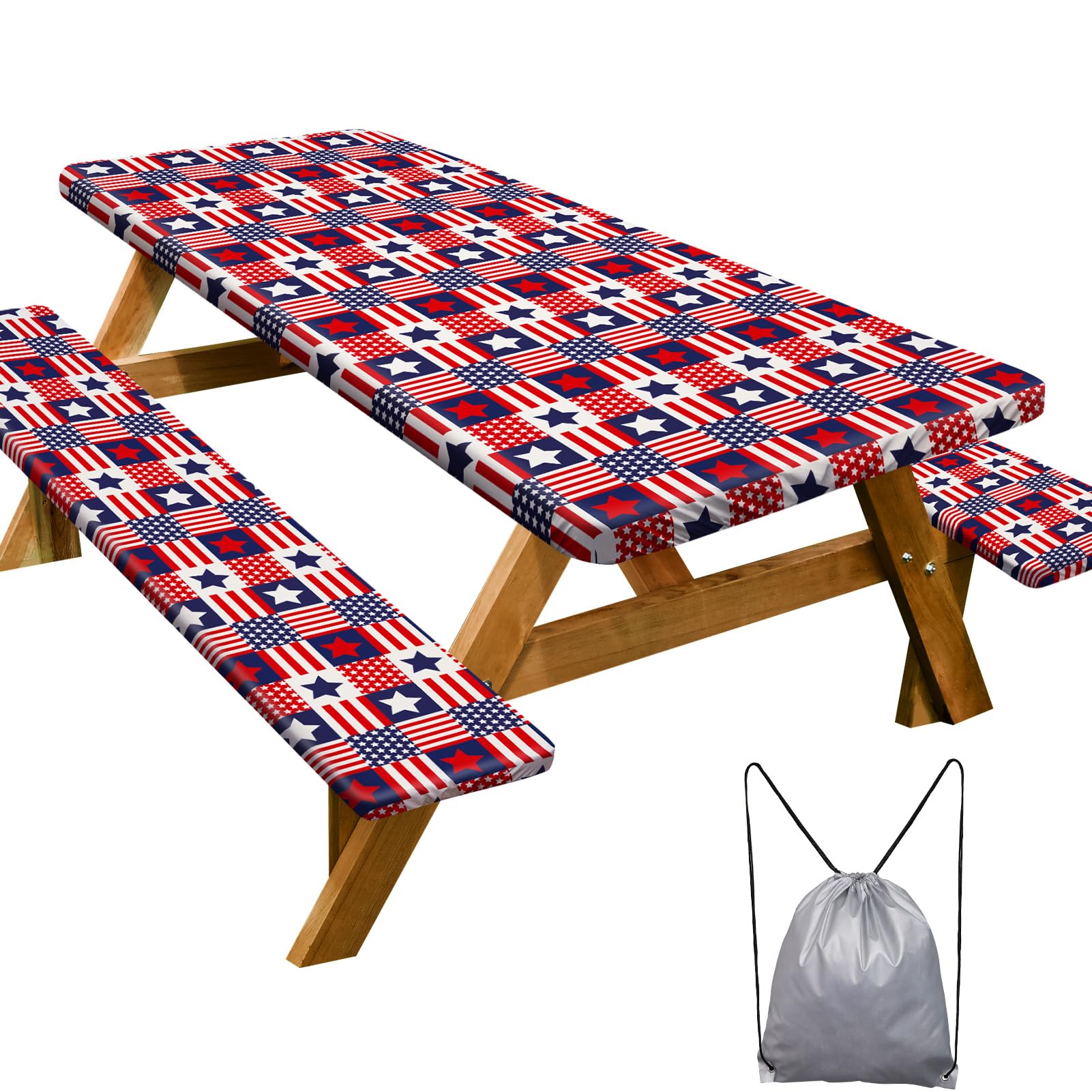 Waterproof Picnic Table Cover Set