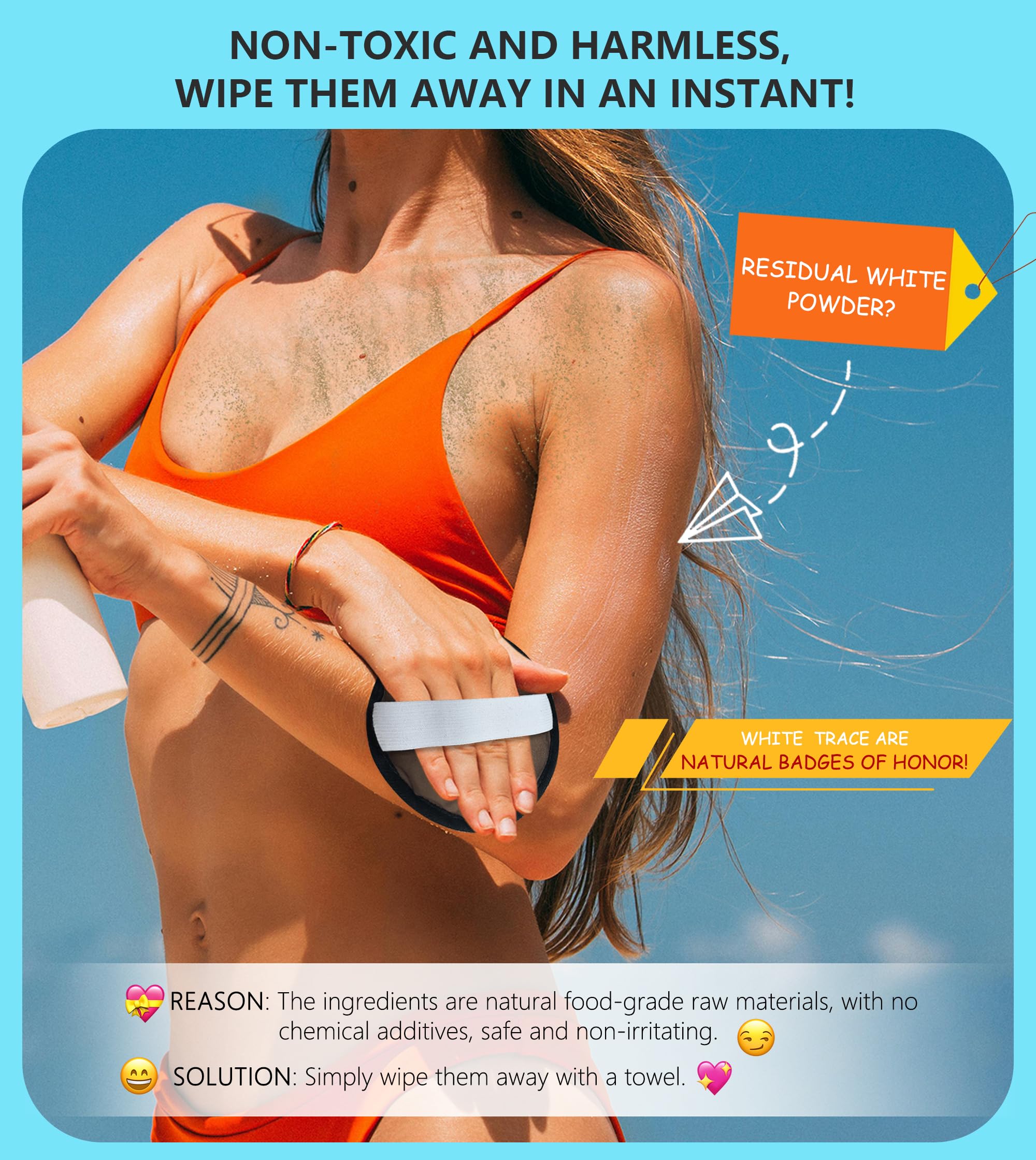 Beach Sand Remover Mitt