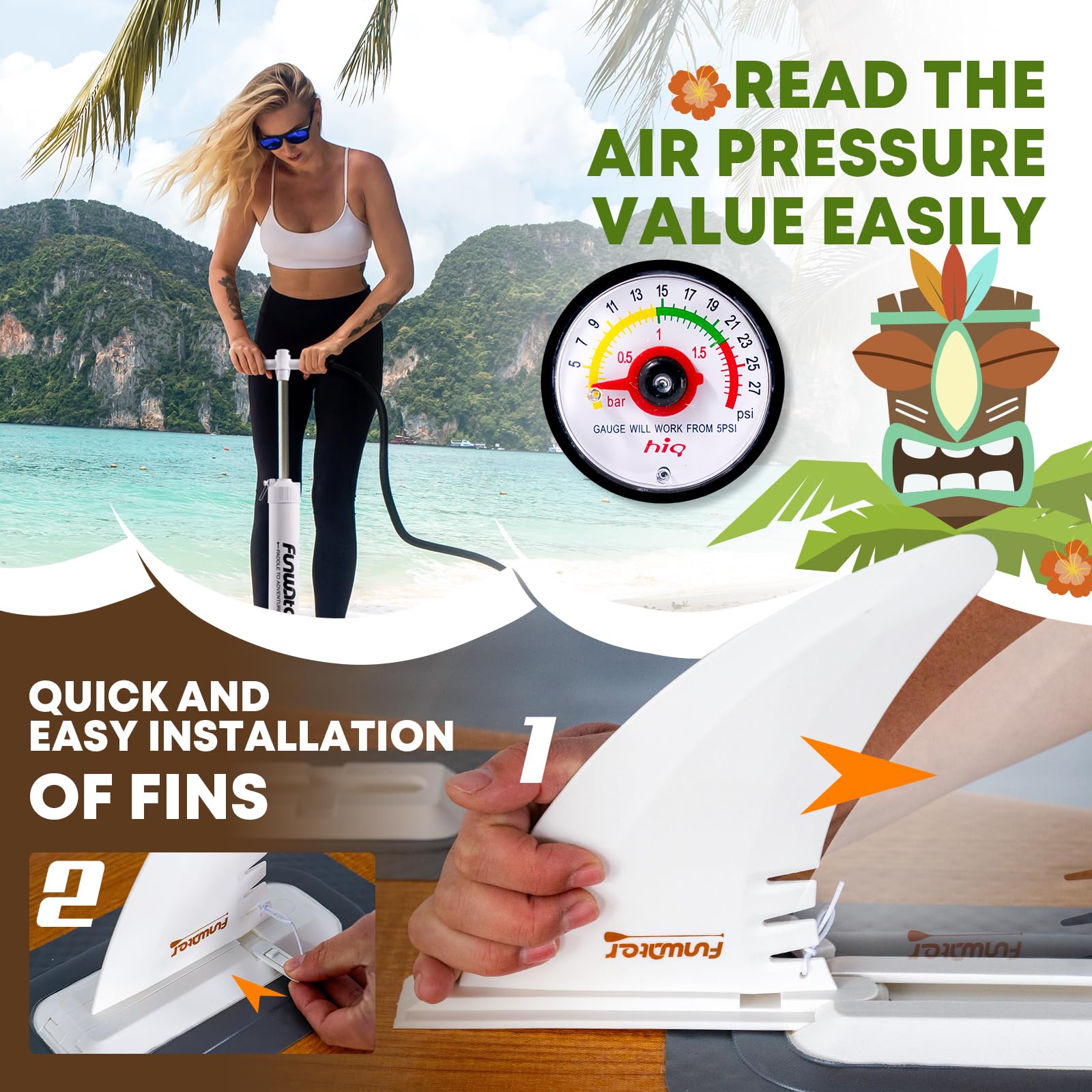 Inflatable SUP Board Set