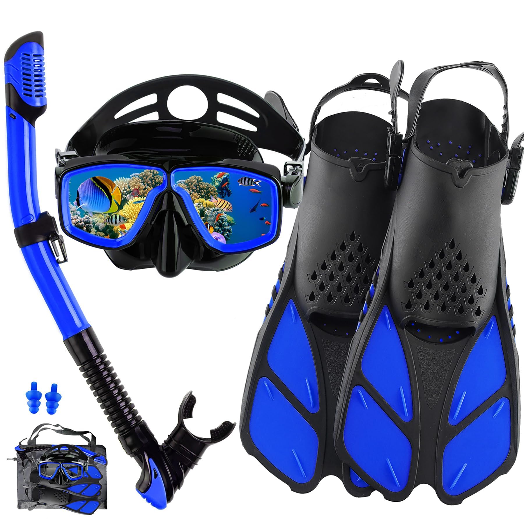 Adult Snorkeling Set with Fins